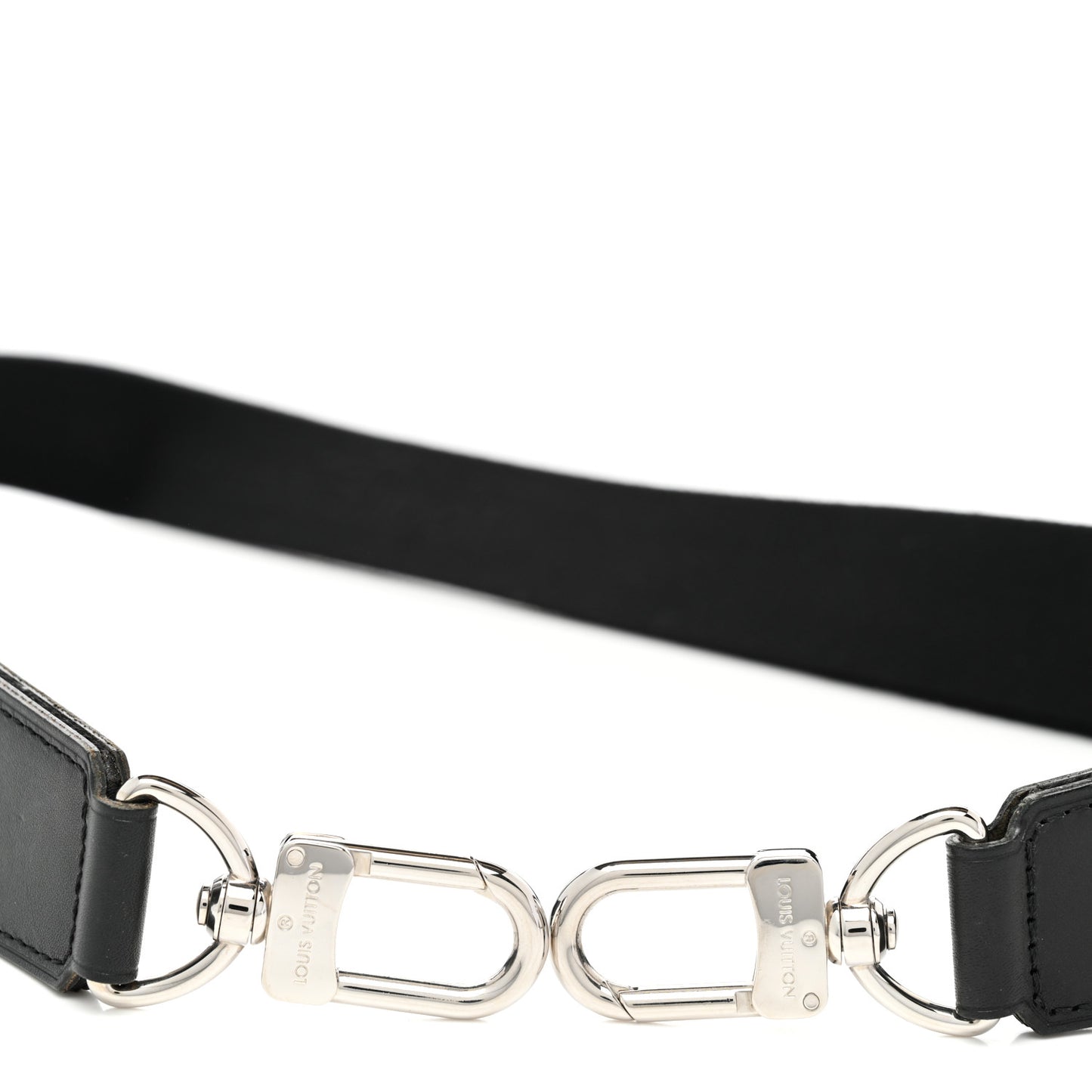 Jacquard Bandouliere Shoulder Strap Black