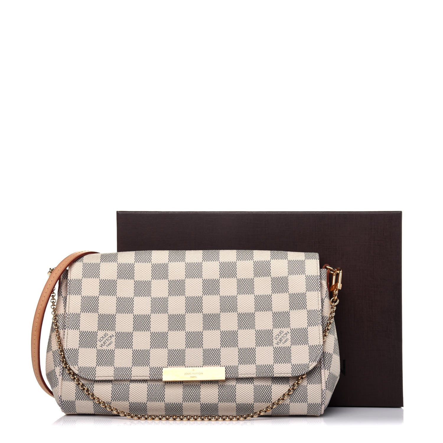 Louis Vuitton Damier Azur Favorite MM 17 of 17