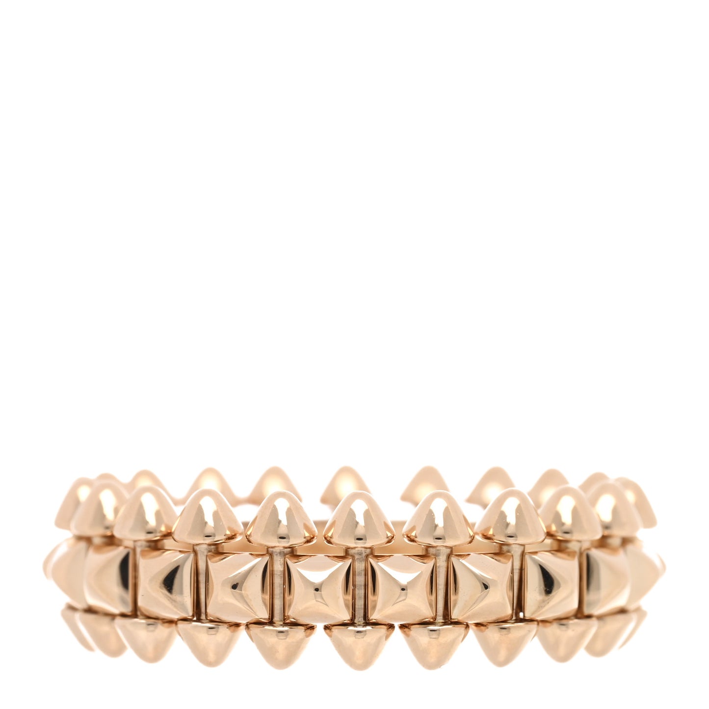 18K Pink Gold SM Clash De Cartier Ring 51 5.75