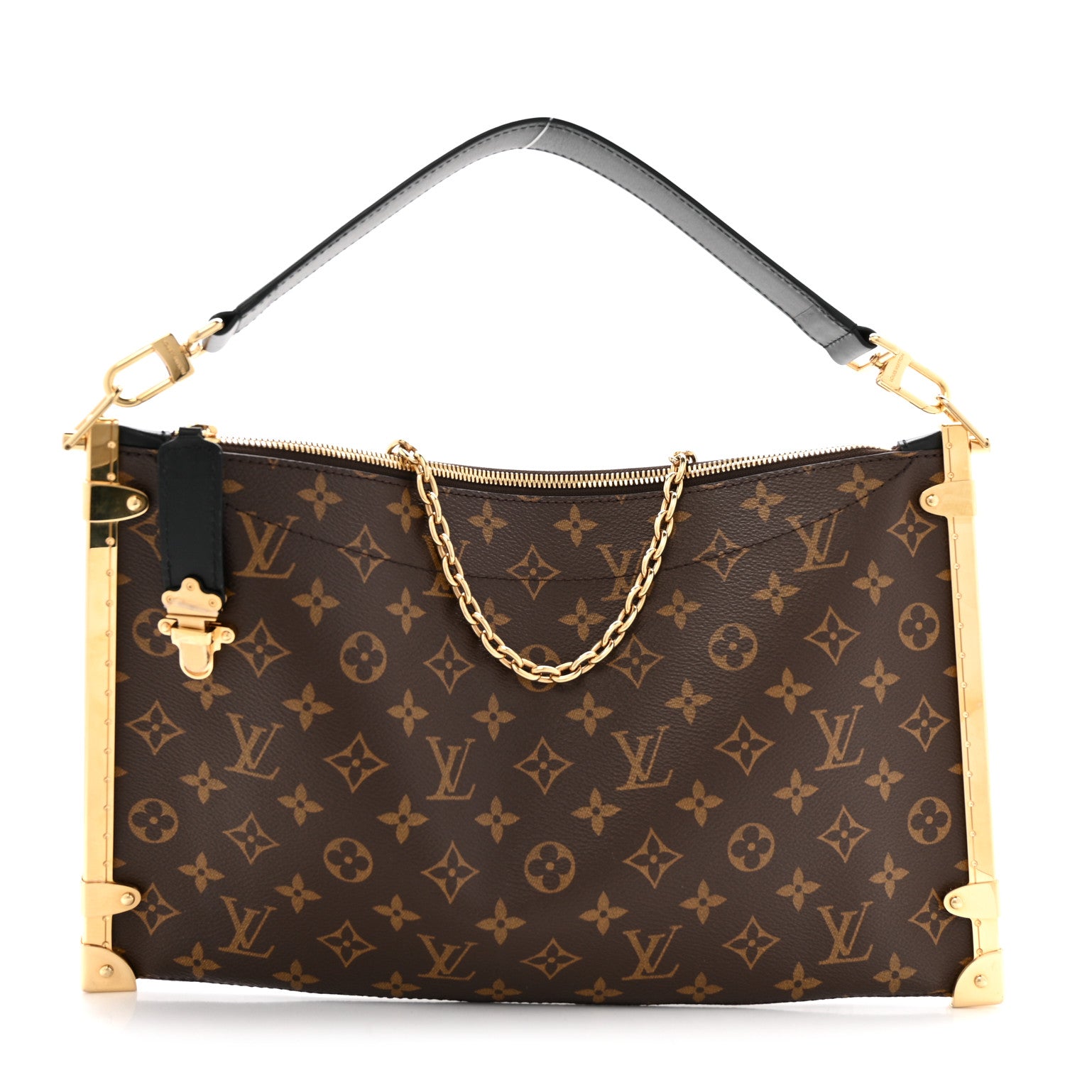 【ちゃんはる】Louis Vuitton ブラックボディバッグ LOUIS VUITTON Epi Jasmin Black Hand Bag - Near Mint Condition