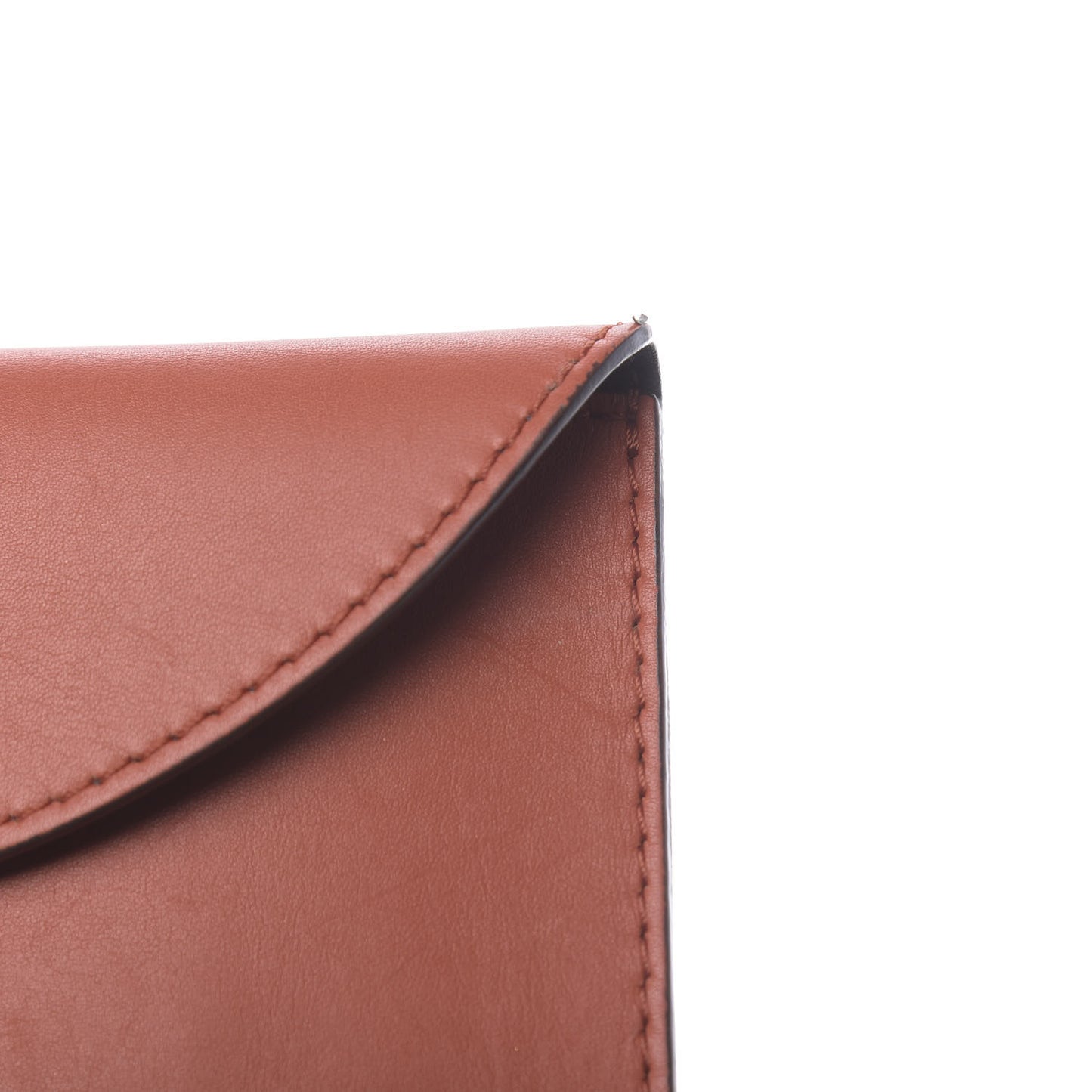 Supple Calfskin Small Bucket Orange