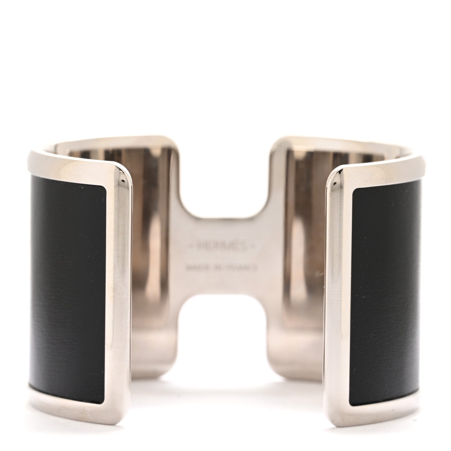 Hermes Box Olympe Cuff Bracelet Black 3 of 6