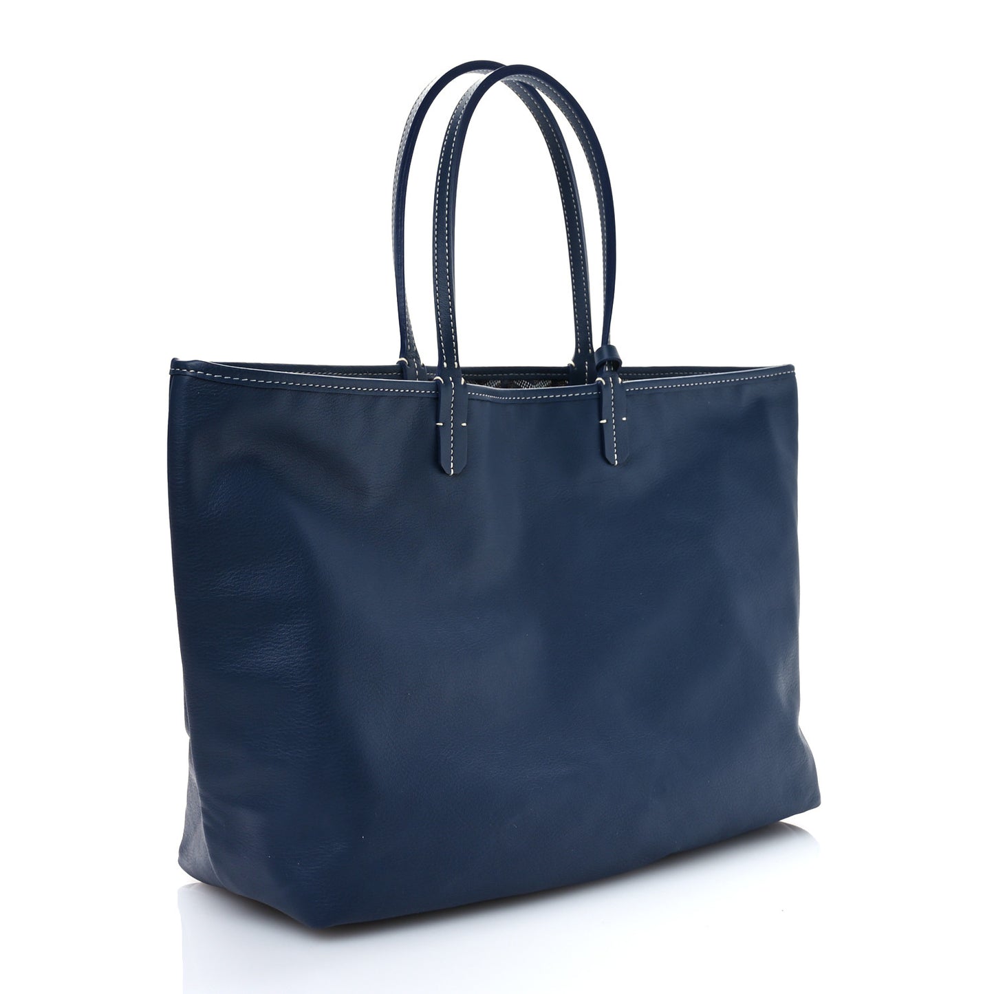 Goyardine Reversible Anjou PM Navy