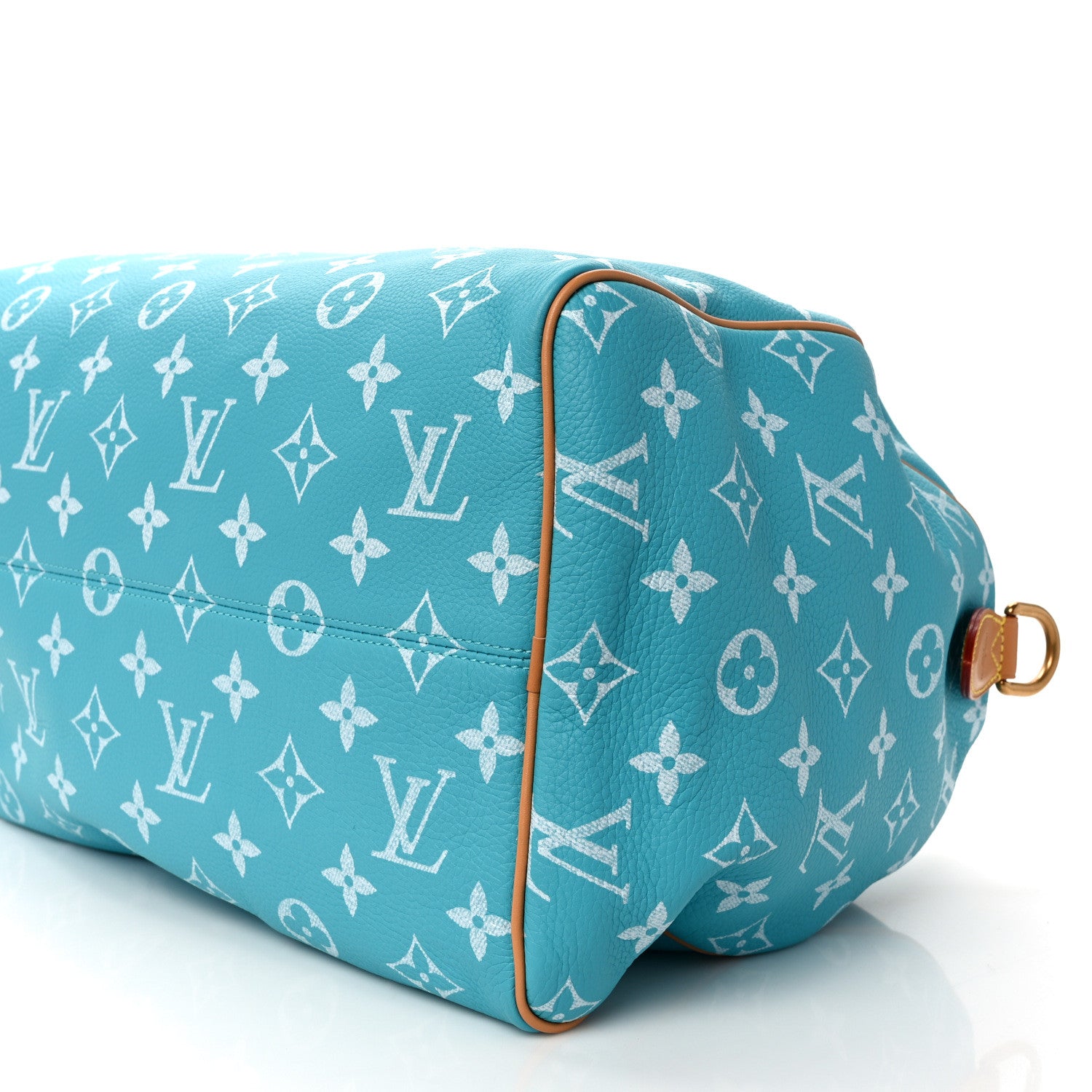 Louis Vuitton Calfskin Monogram Speedy P9 Bandouliere 40 Turquoise 13 of 15