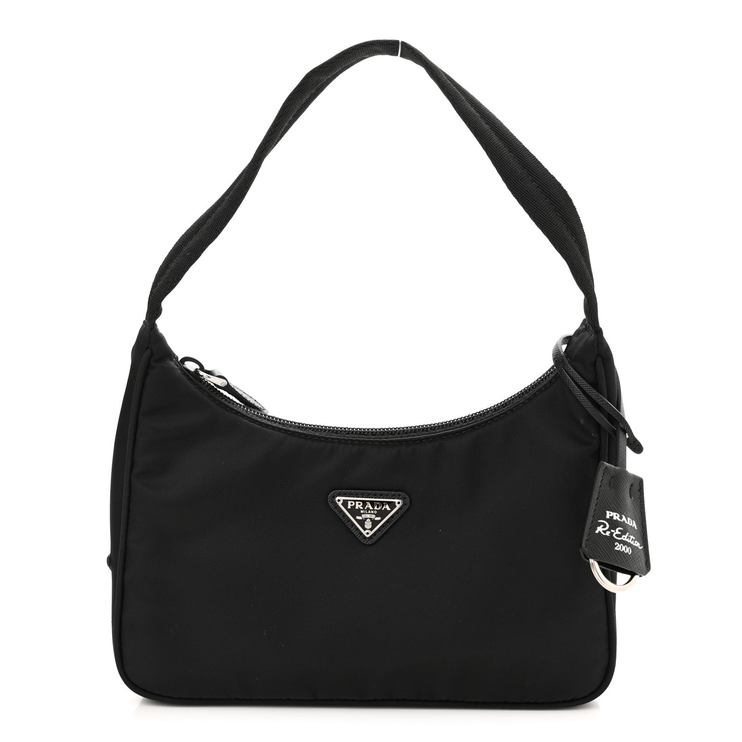 Tessuto Nylon Mini Re-Edition 2000 Bag Black