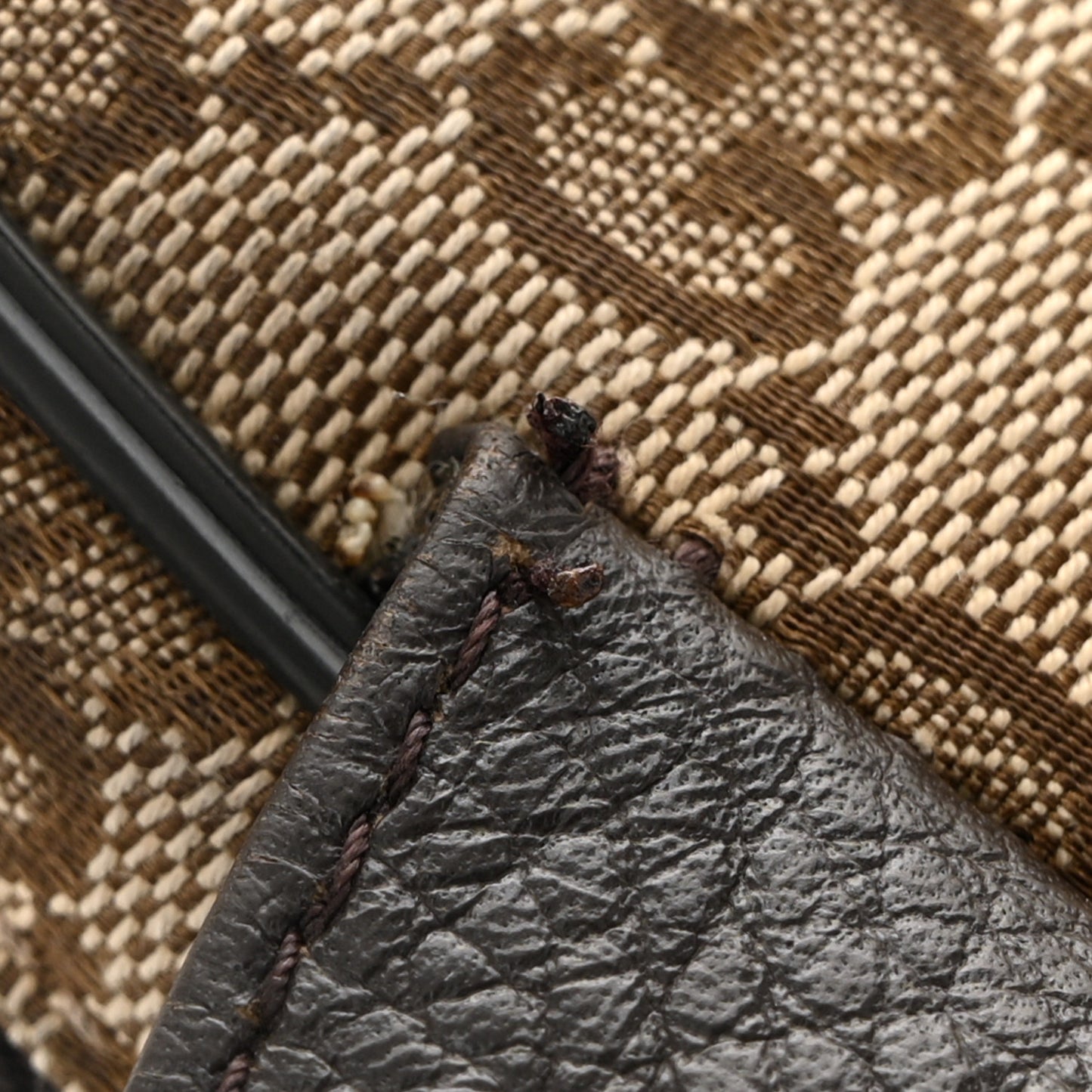 Monogram Belt Bag Dark Brown