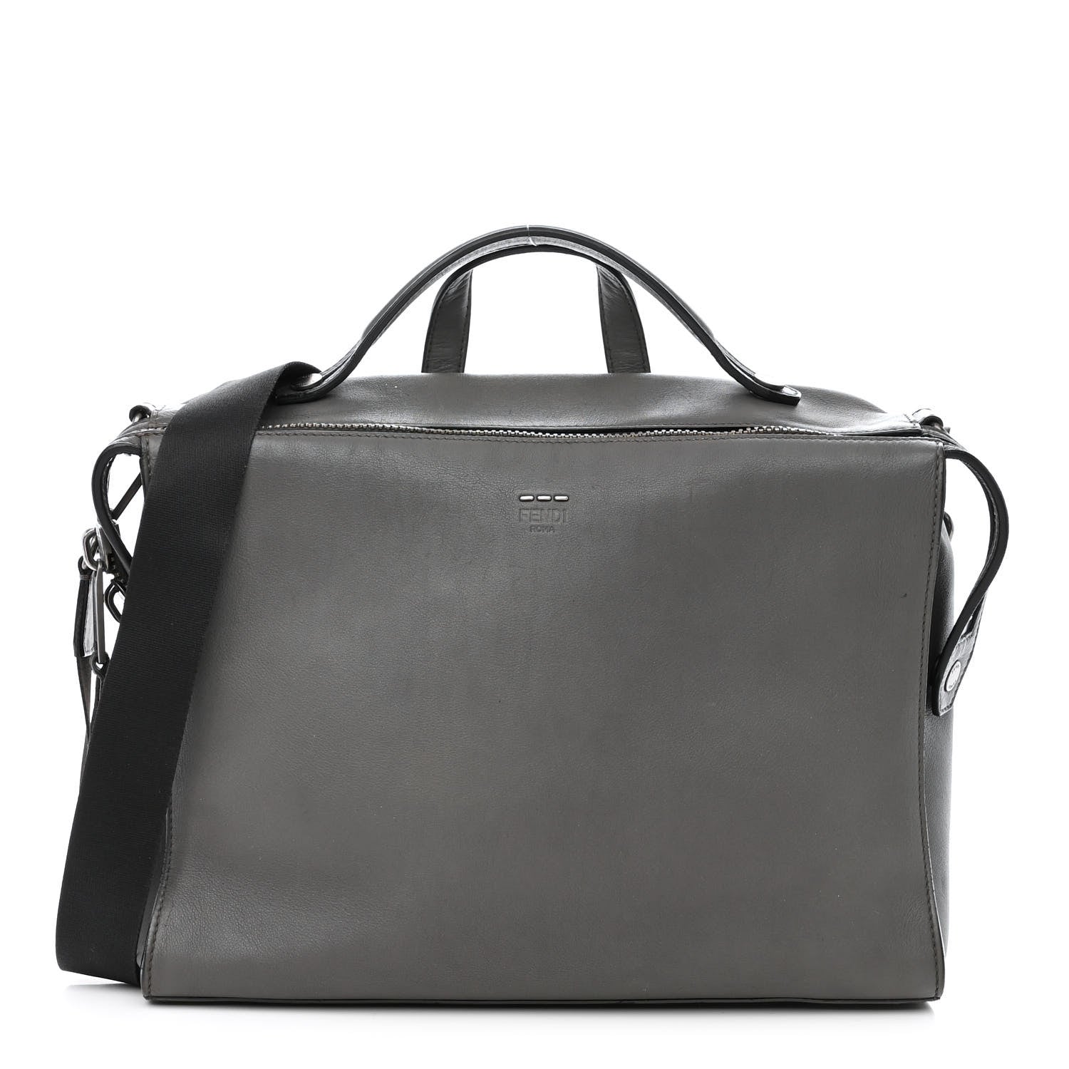 Fendi Vitello Dolce Lui Urban Briefcase Carbone 1337357 – FASHIONPHILE