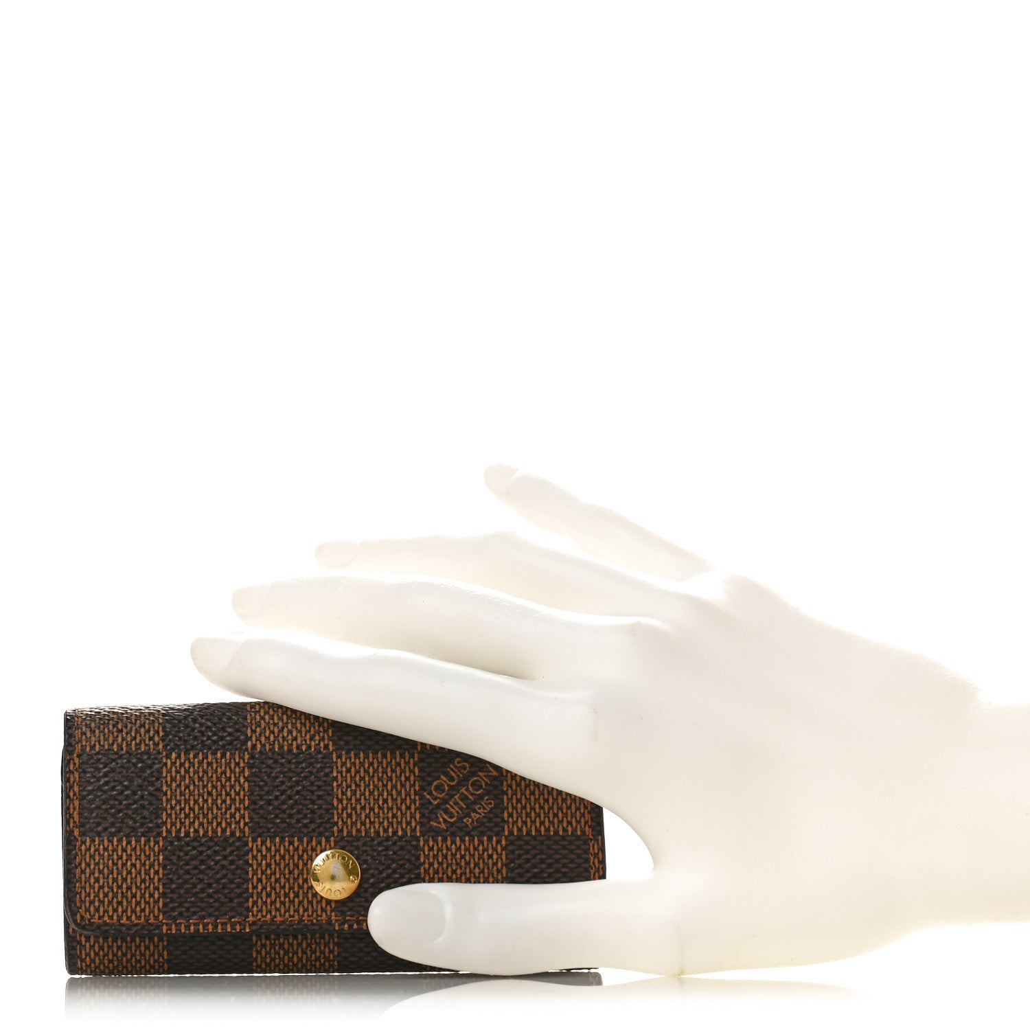 Louis Vuitton Damier Ebene Multicles 4 Key Holder 2 of 9