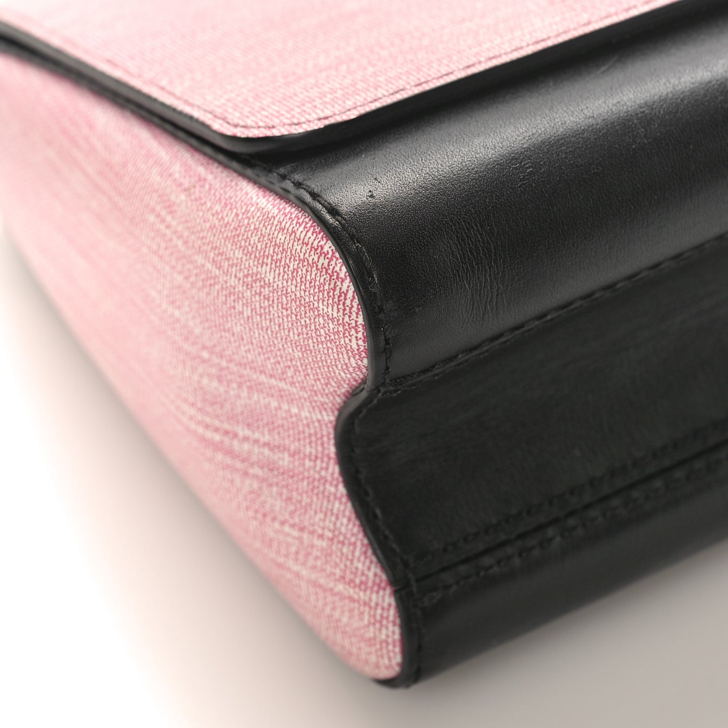 Calfskin Printed Twist Shoulder Bag PM