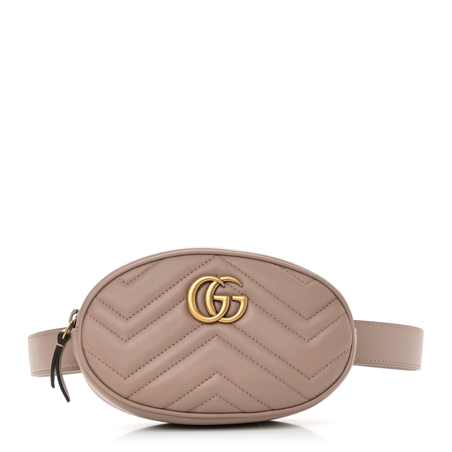 Calfskin Matelasse GG Marmont Belt Bag 85 34 Porcelain Rose