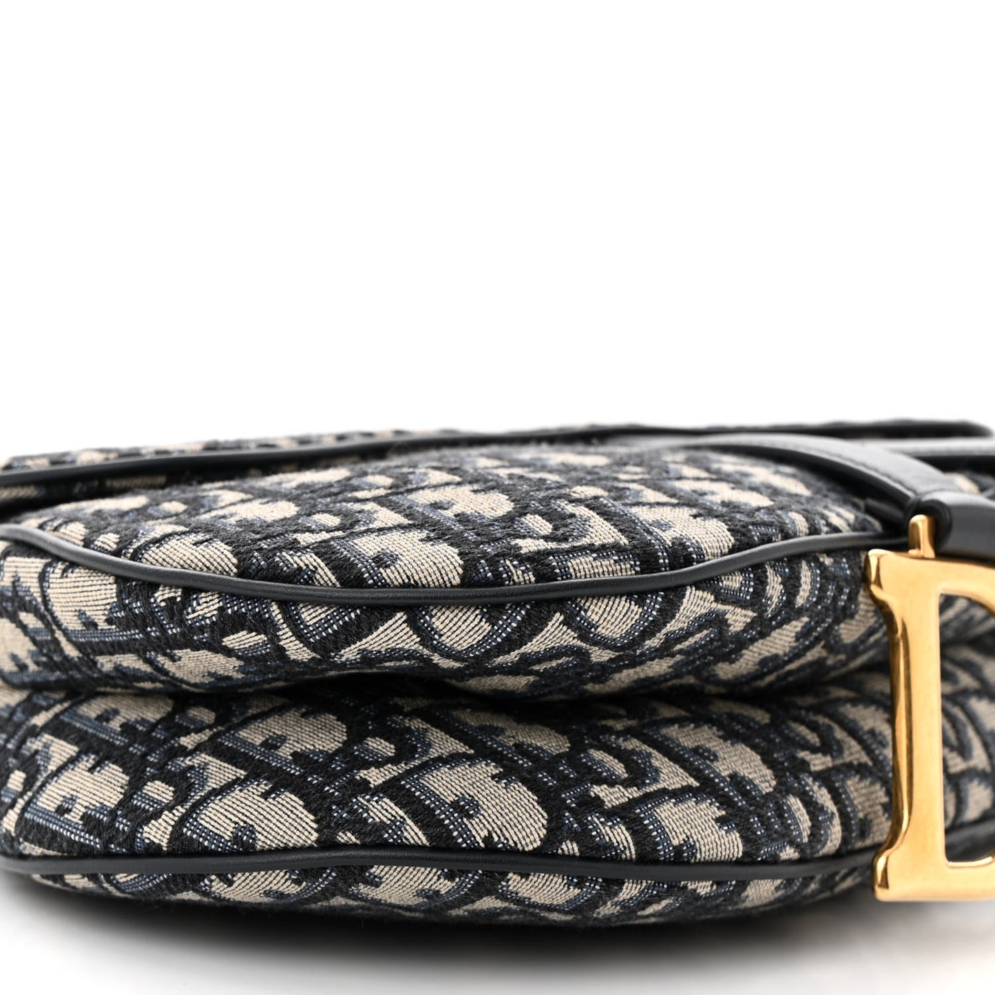 Oblique Saddle Bag Blue