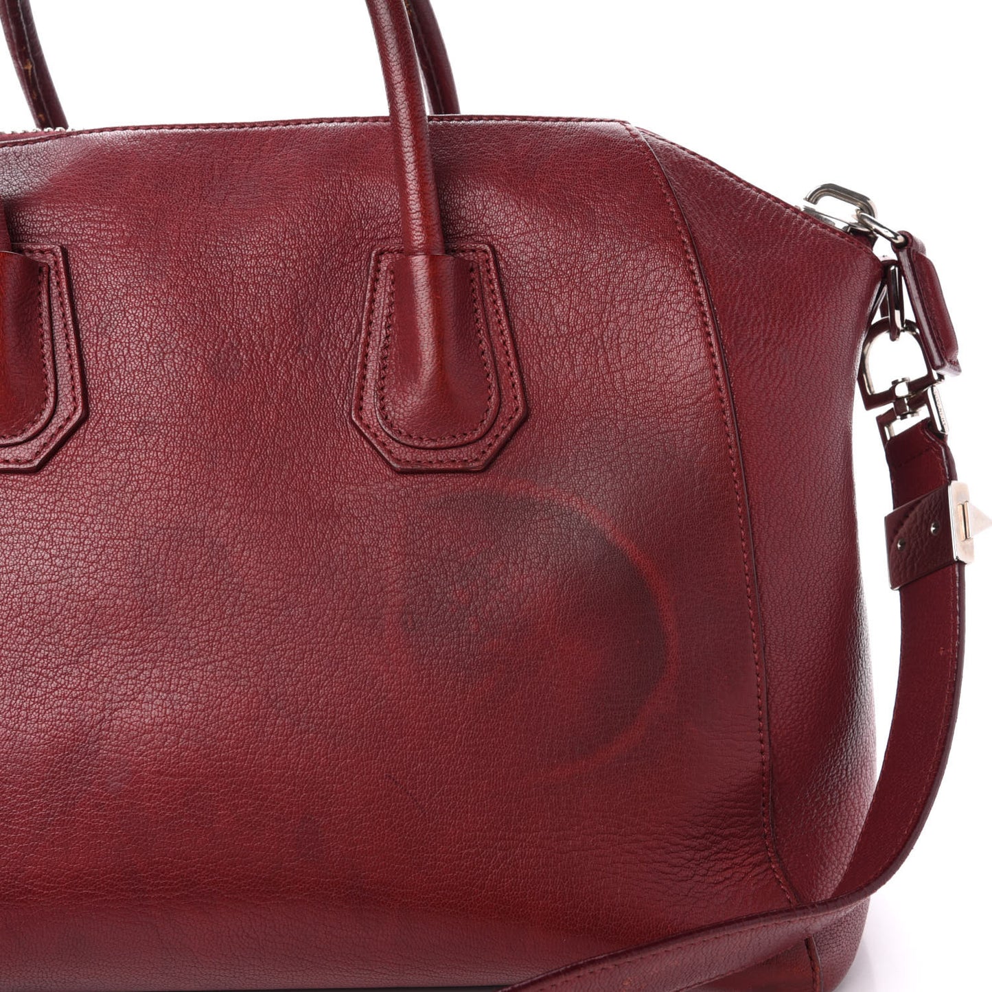Sugar Goatskin Medium Antigona Red