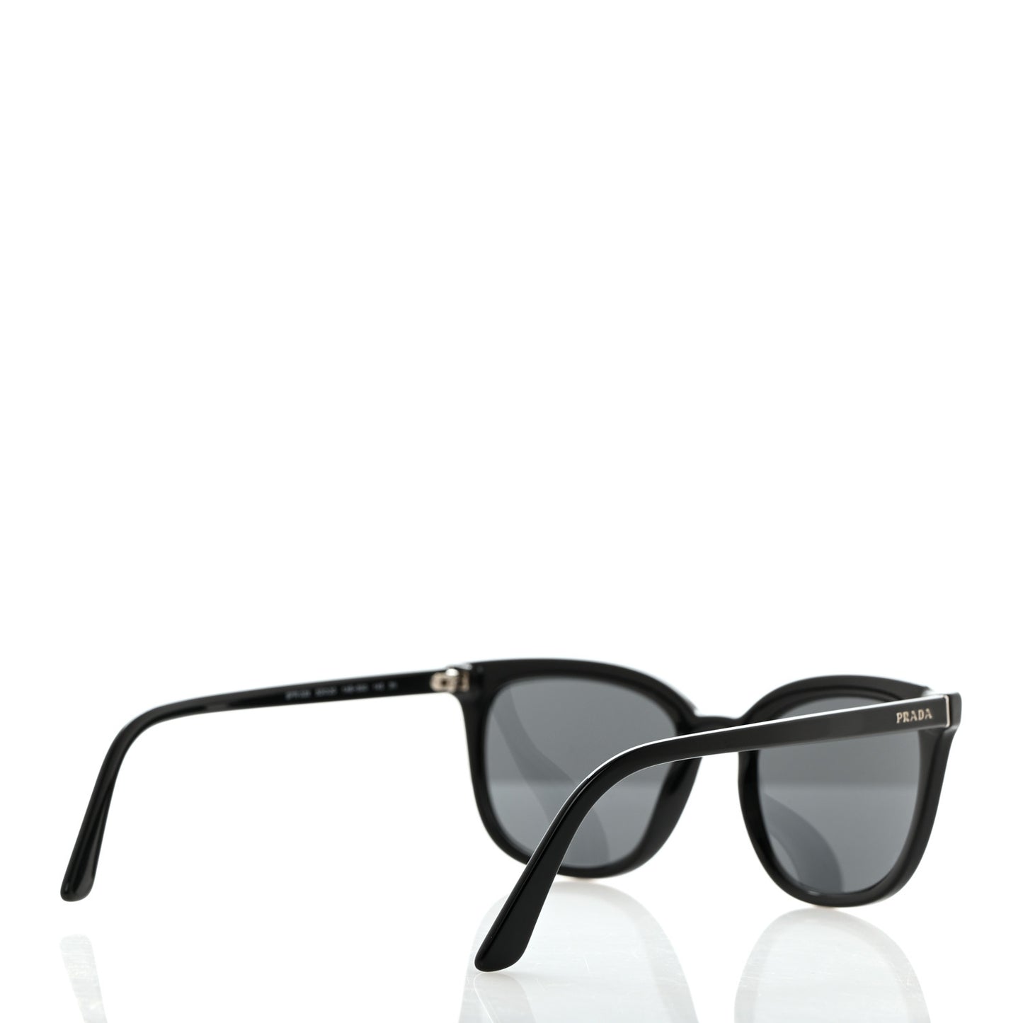 Acetate Polarized Pillow Cat Eye Sunglasses SPR 03X Black