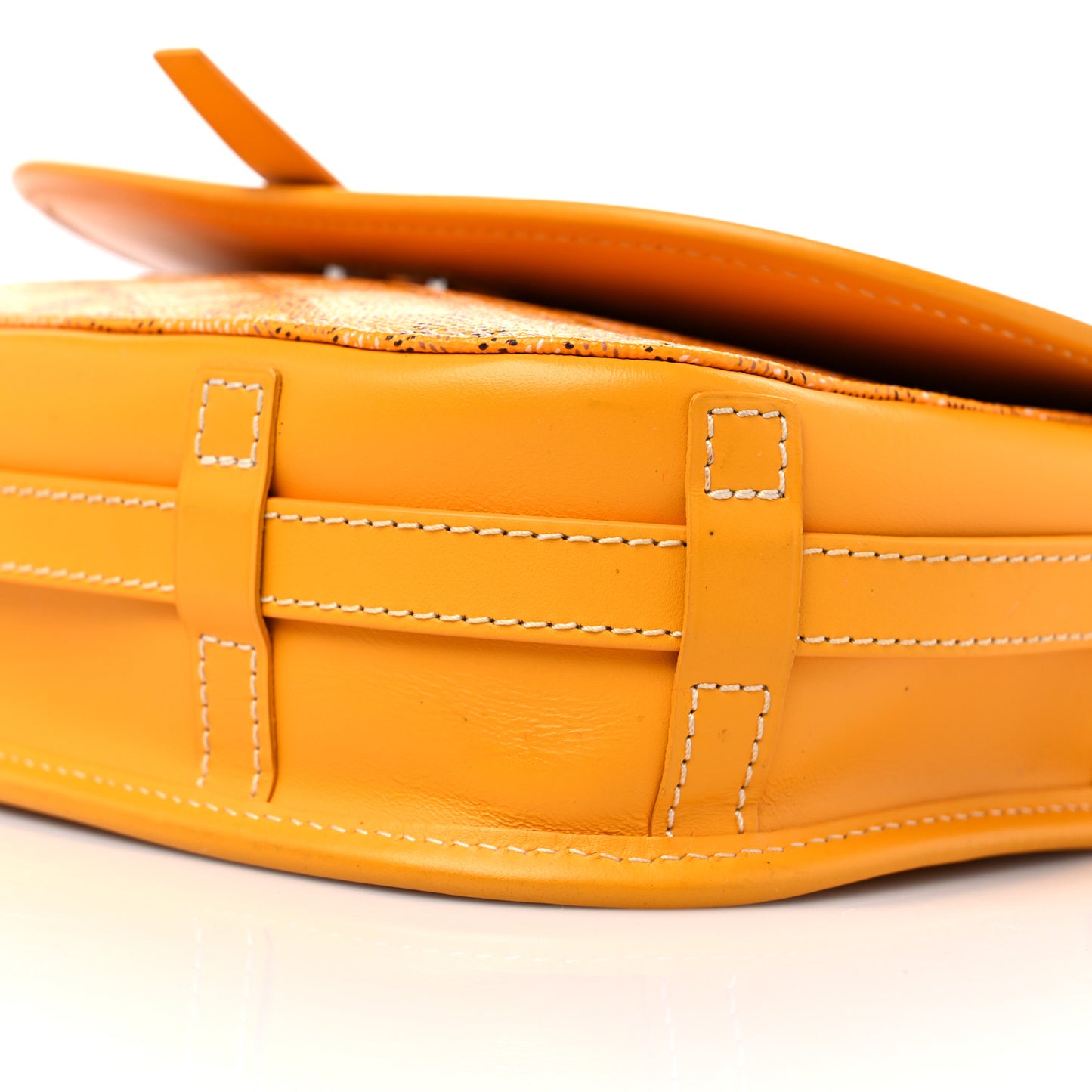 Goyardine Belvedere II PM Messenger Bag Yellow