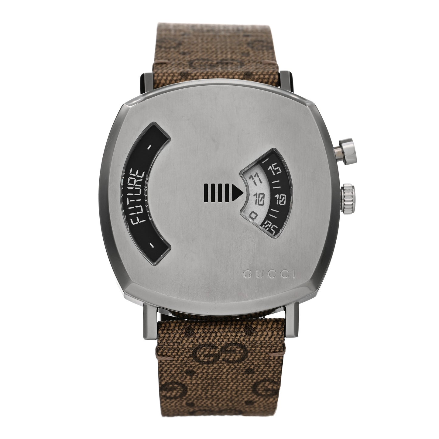 Stainless Steel Canvas 38mm Grip Quartz Watch