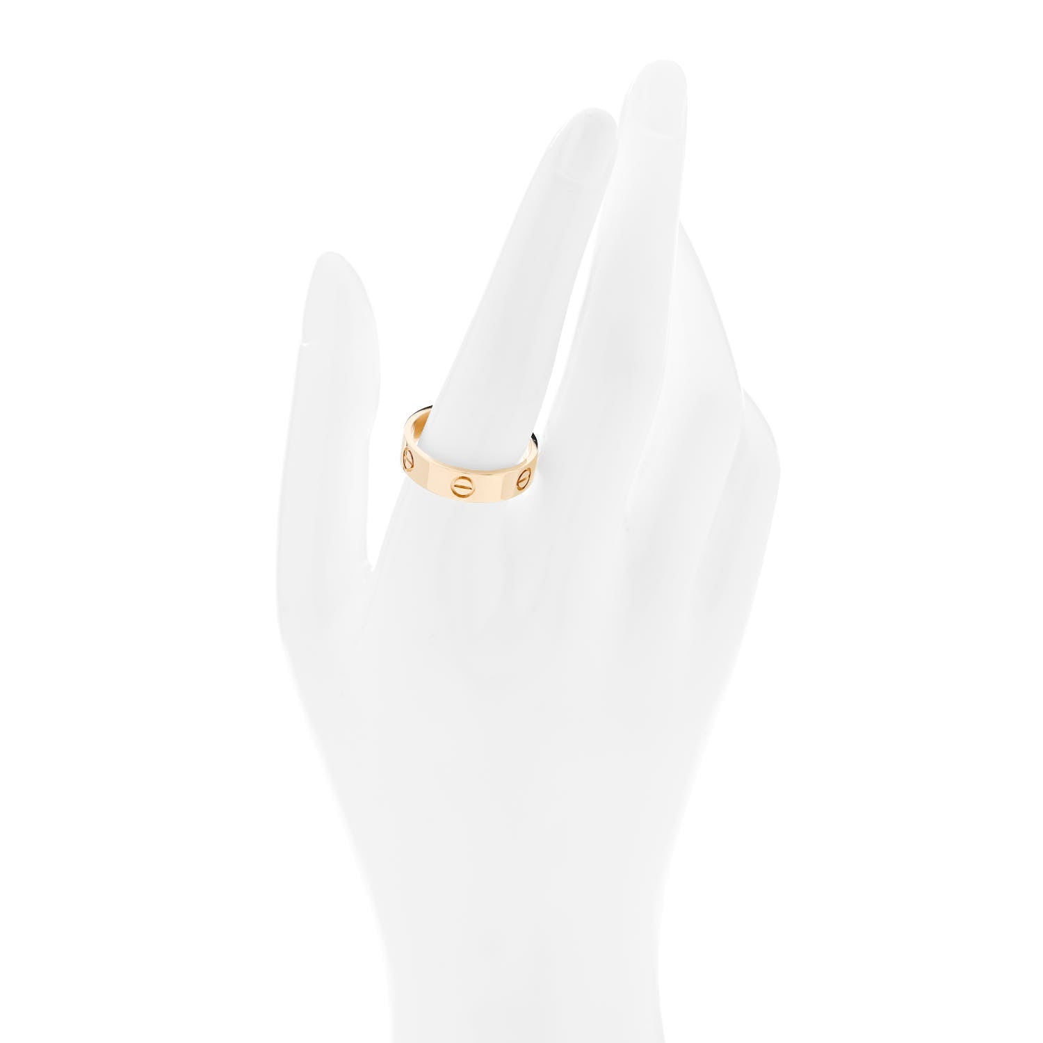 Cartier 18K Yellow Gold 5.5mm LOVE Ring 61 9.5 2 of 5