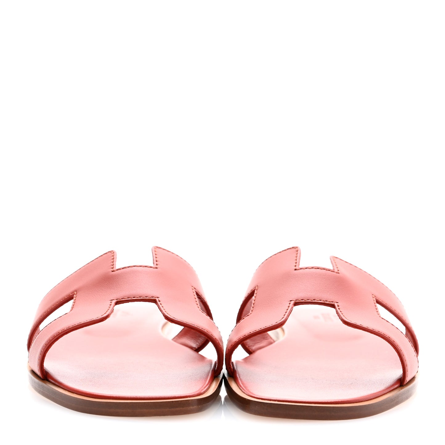 Box Calfskin Oran Sandals 36.5 Rouge De Turin