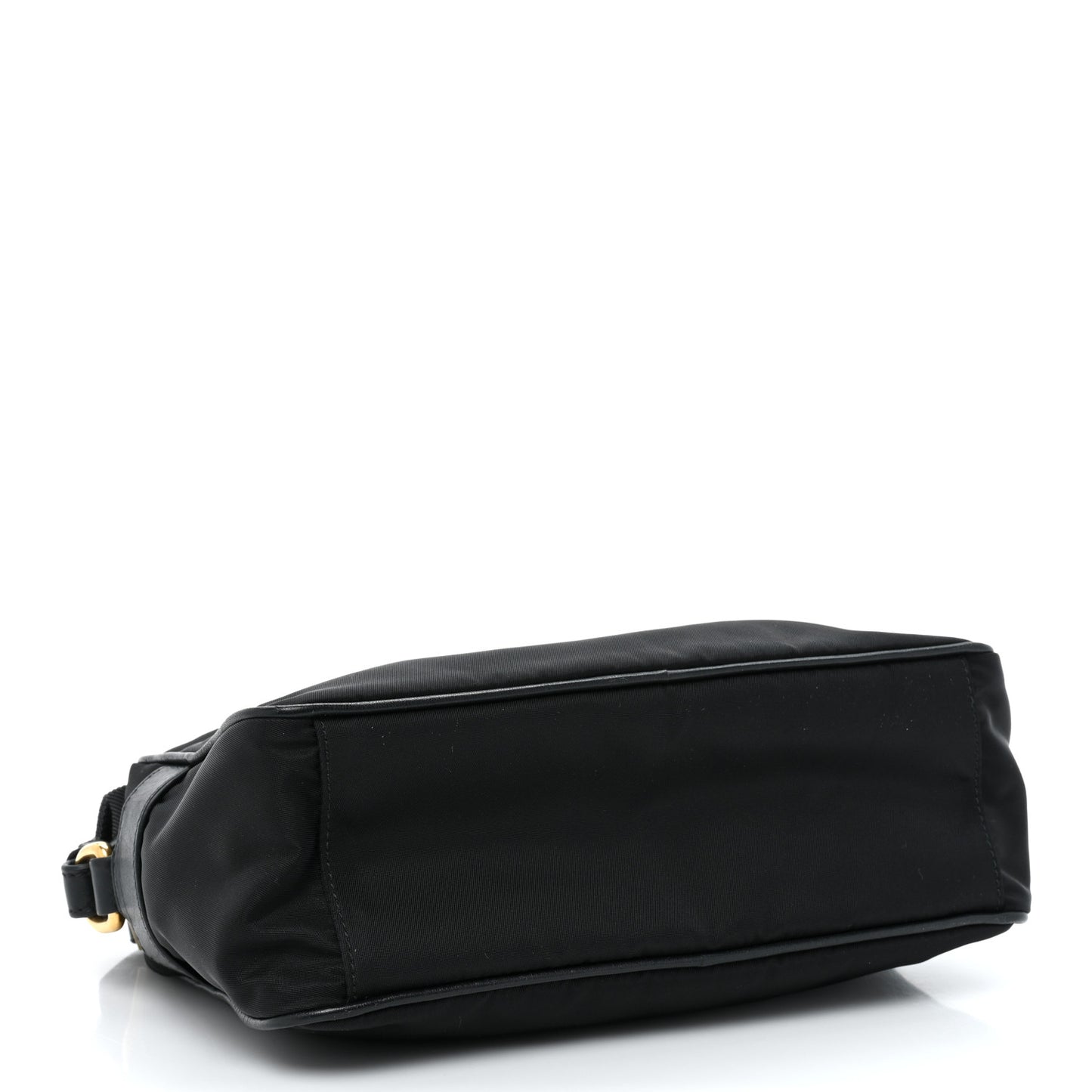 Tessuto Nylon Soft Calf Camera Bag Black
