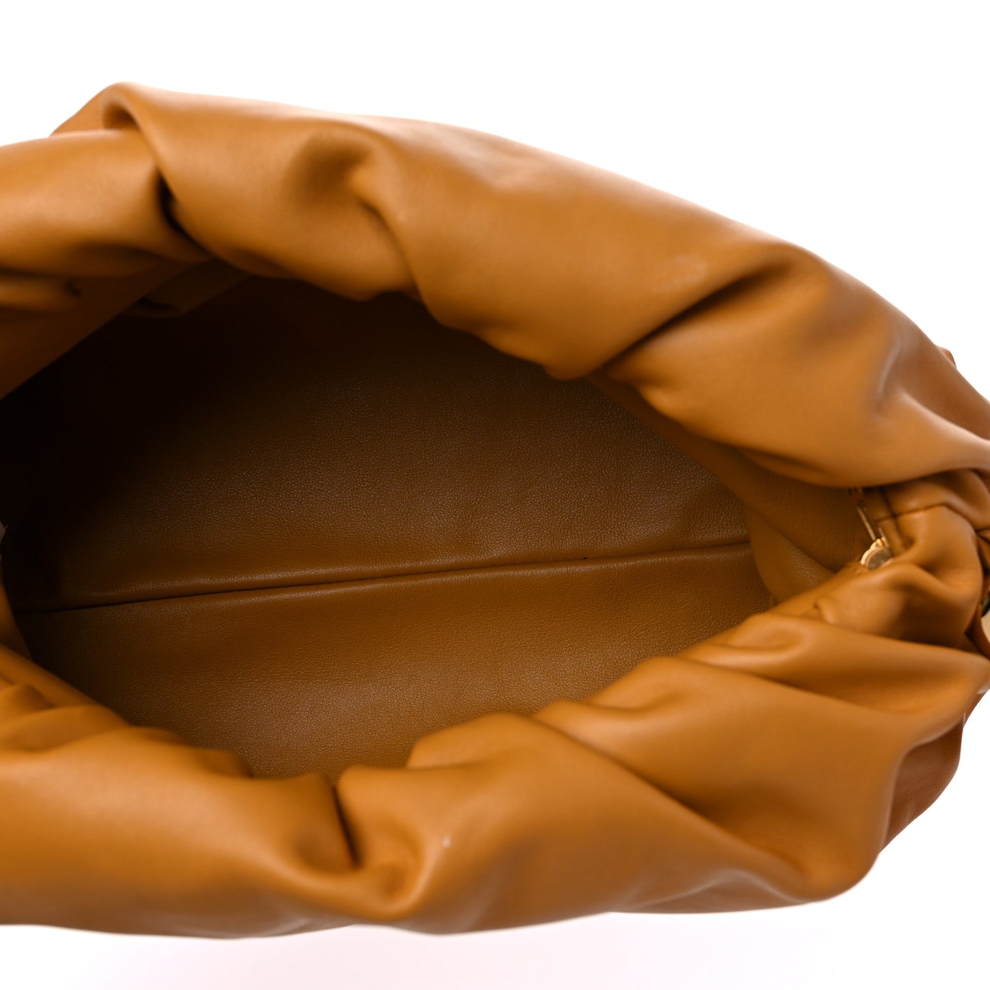 Calfskin The Pouch Chain Ocra