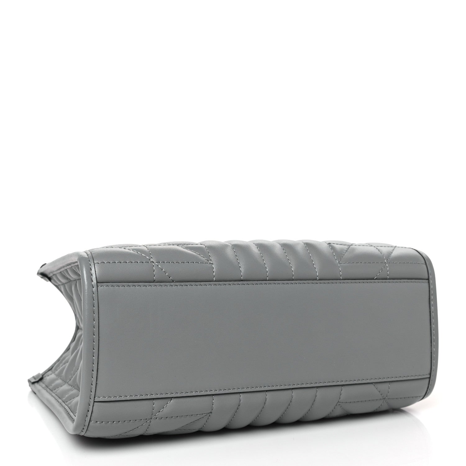 Gucci Calfskin Matelasse Aria Small GG Marmont Shoulder Tote Deep Grey 4 of 9