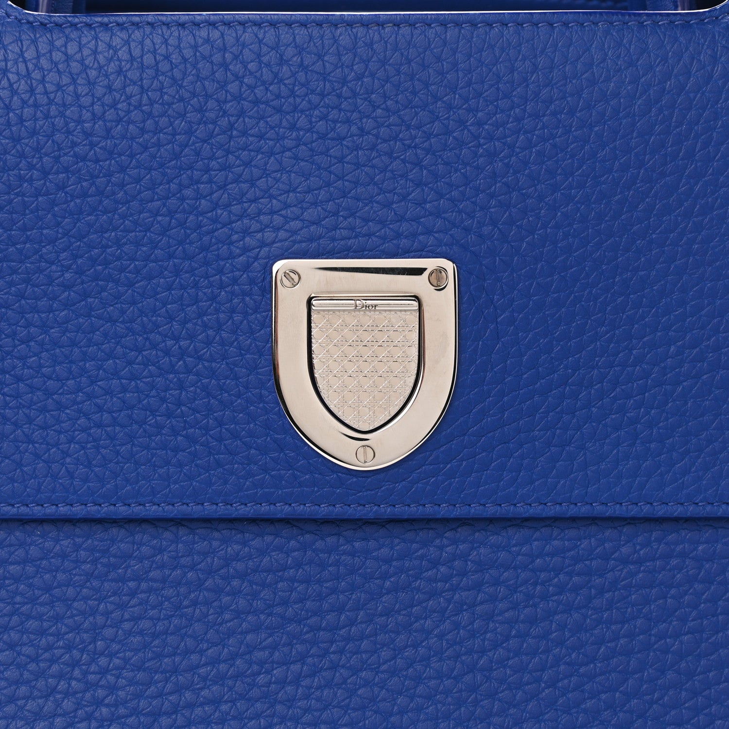 Christian Dior Calfskin Large Diorever Flap Blue 7 of 11