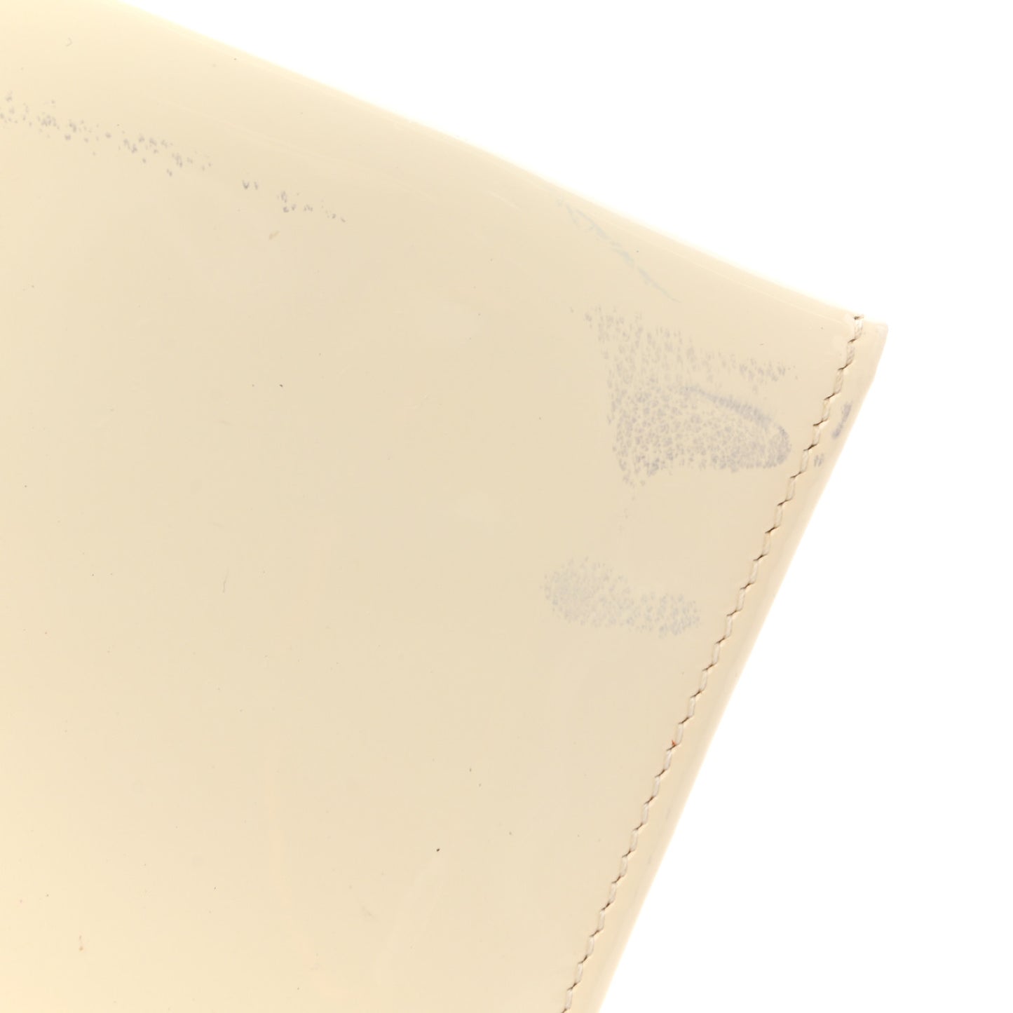 Patent Clutch White