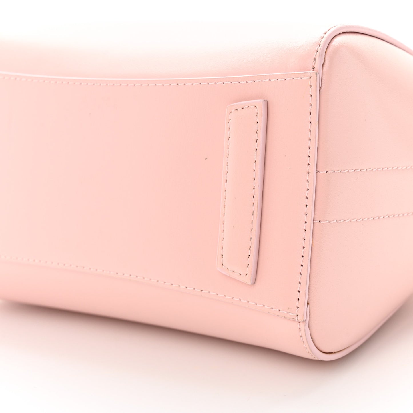Box Calfskin Mini Heart Antigona Top Handle Bag Blush Pink