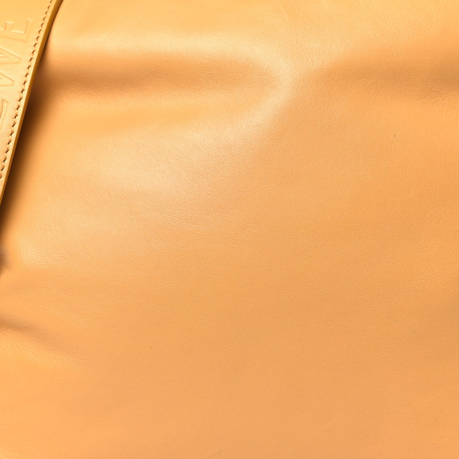 Loewe Calfskin Flamenco Puffer Knot Bag Camel 8 of 10