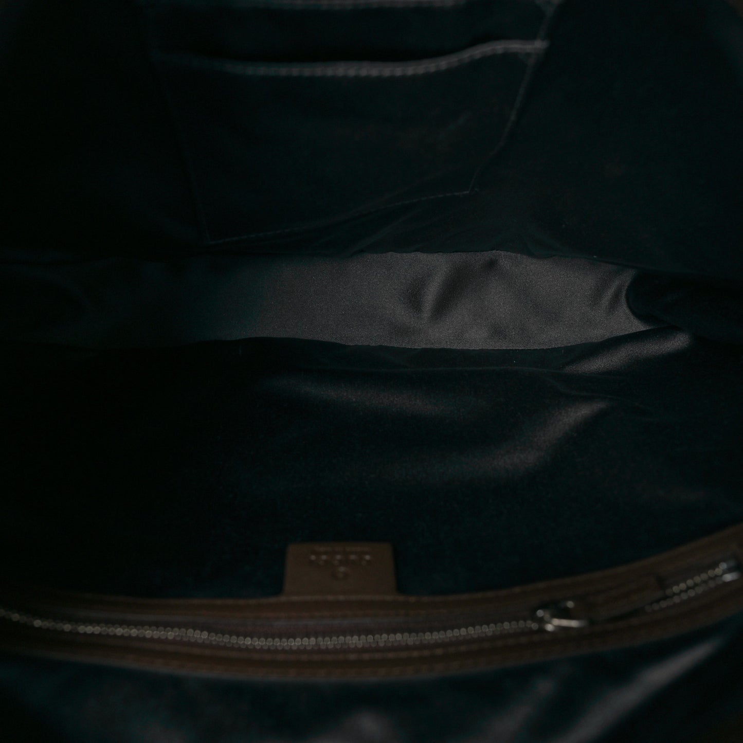 Velvet GG Monogram Web Medium Dionysus Hobo Brown
