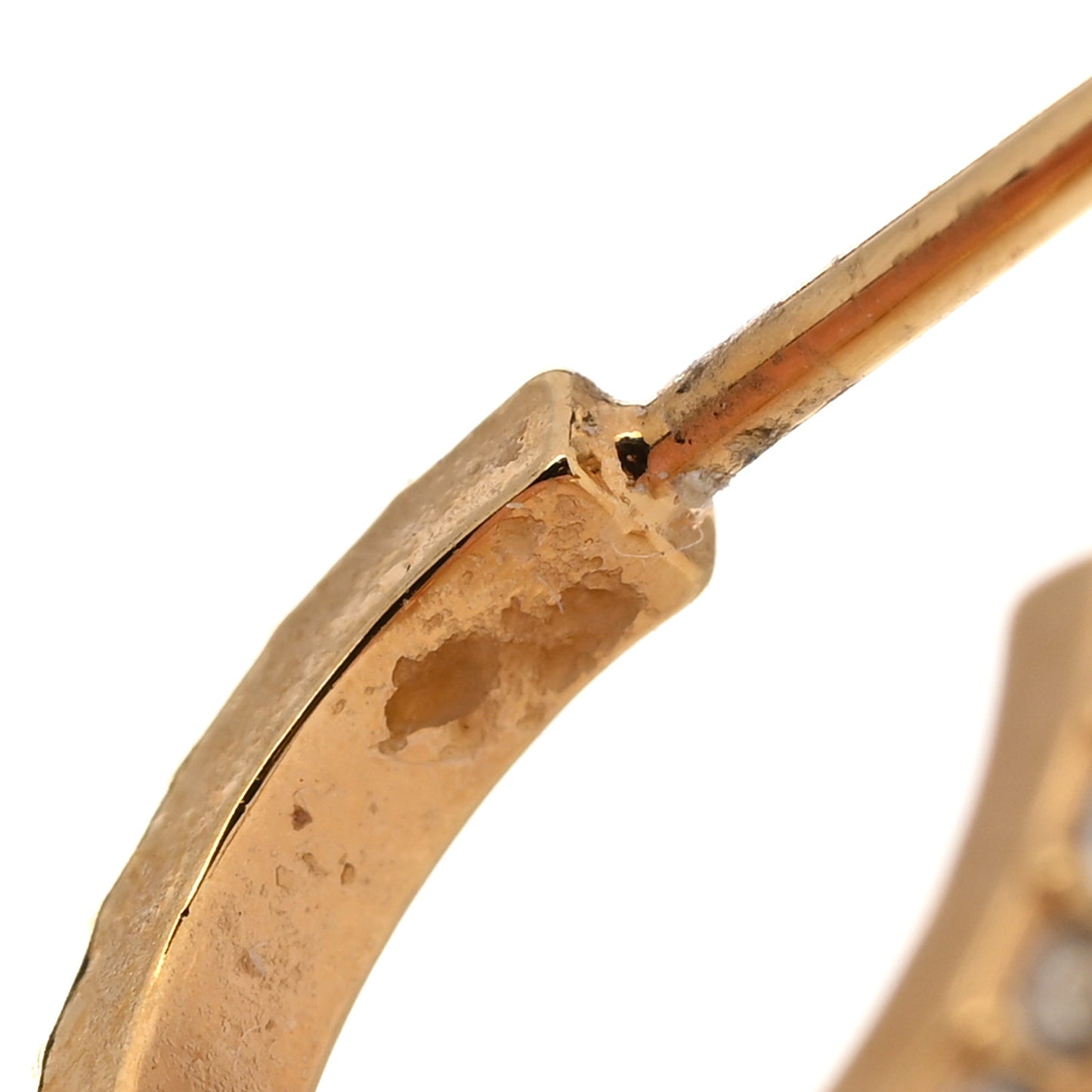 Crystal Clair D Lune Hoop Earrings