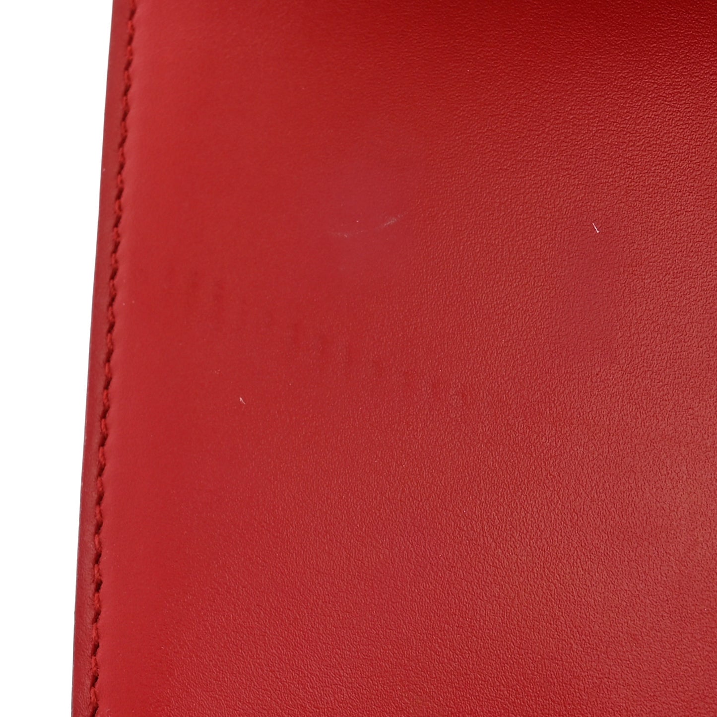 Smooth Calfskin Small Zumi Top Handle Shoulder Bag Hibiscus Red