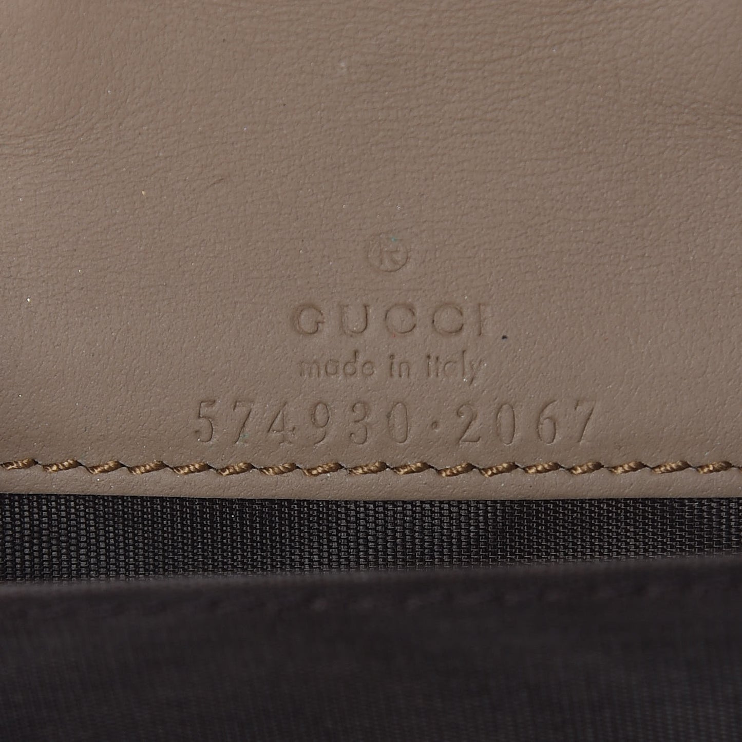GG Supreme Monogram Dionysus Coin Purse Taupe