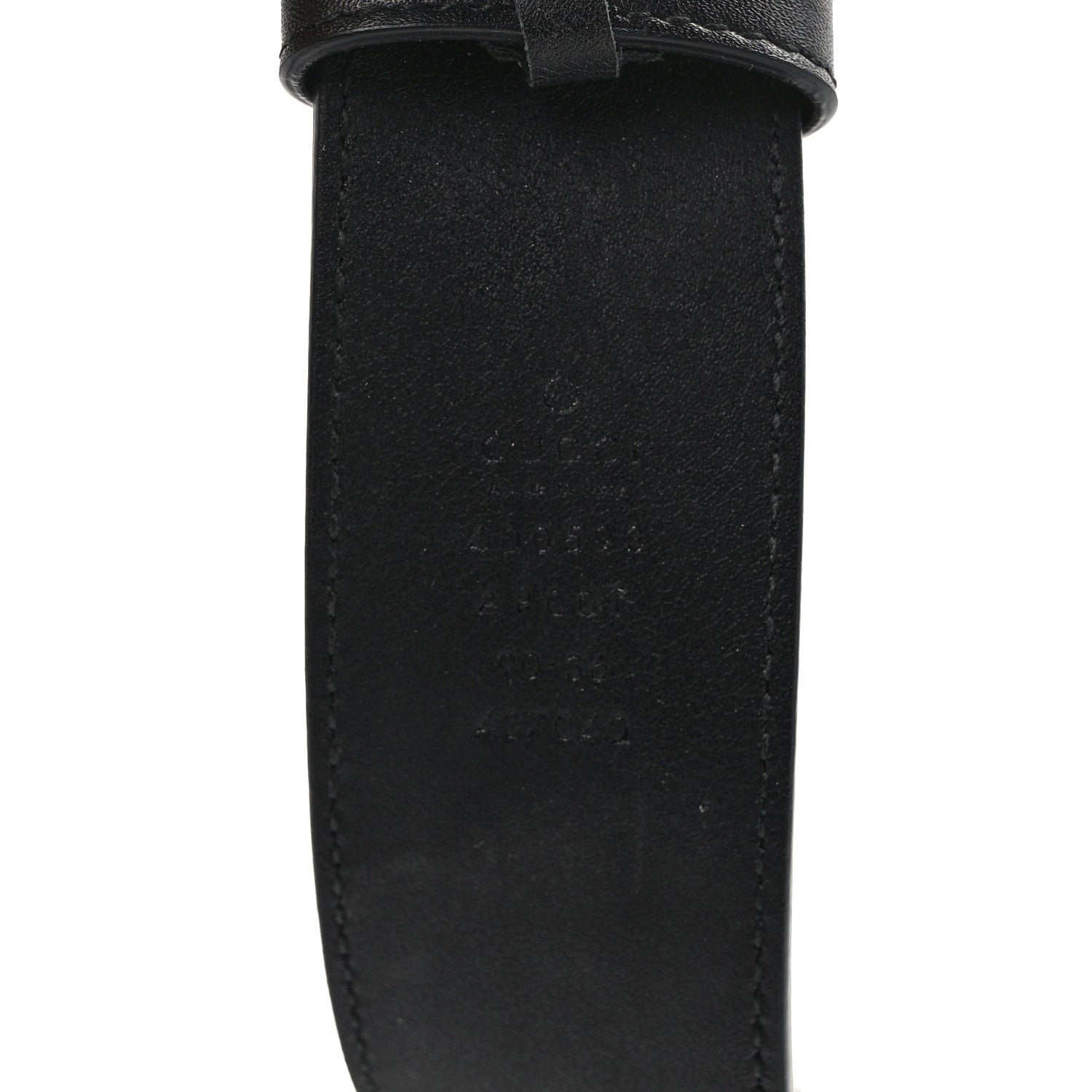 Gucci Calfskin Double G 40mm Belt 90 36 Black 5 of 5