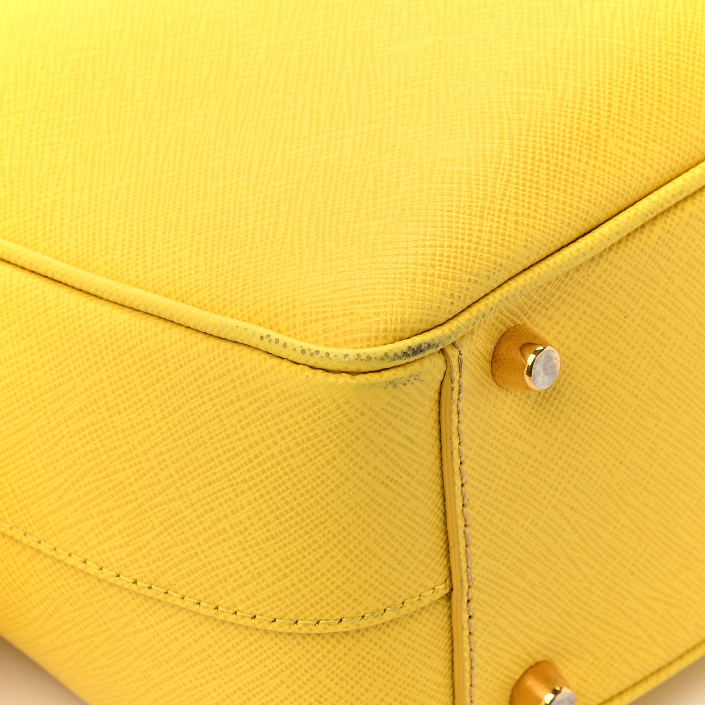 Saffiano Lux Bowler Girasole