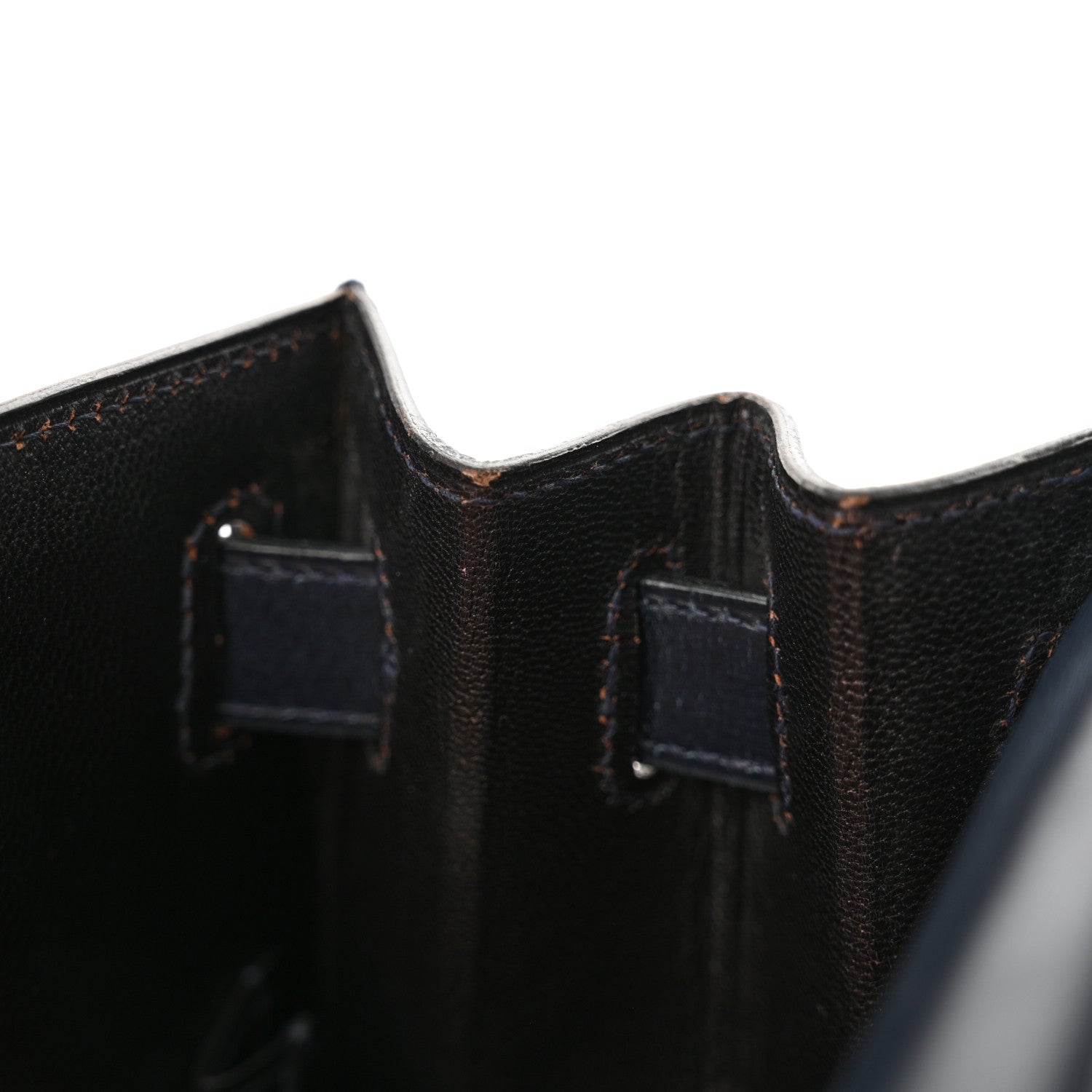 Hermes Box Kelly Sellier 28 Bleu Marine 13 of 22