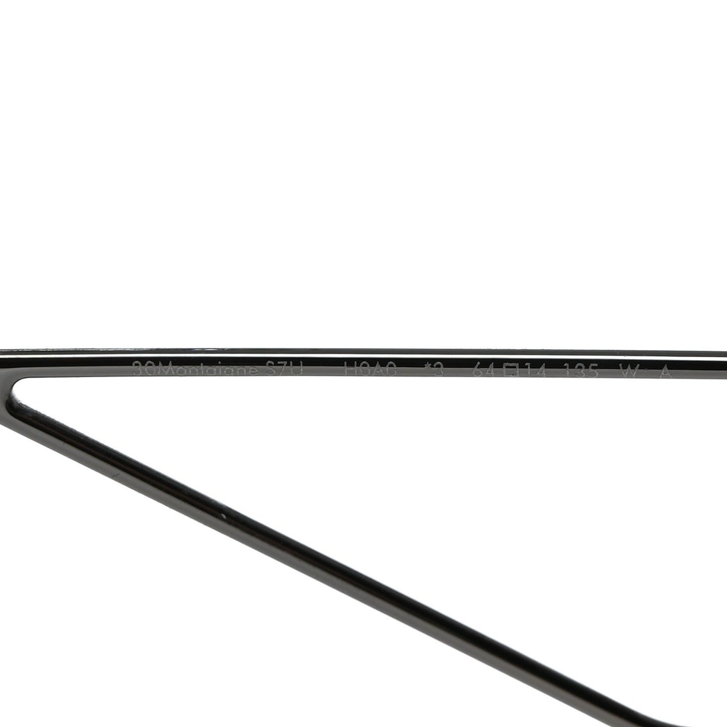 Square 30 Montaigne Sunglasses Shiny Gunmetal Smoke