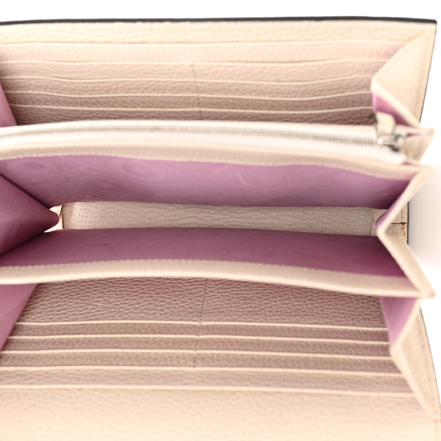 Dollar Calfskin Mini Dionysus Chain Wallet Mystic White