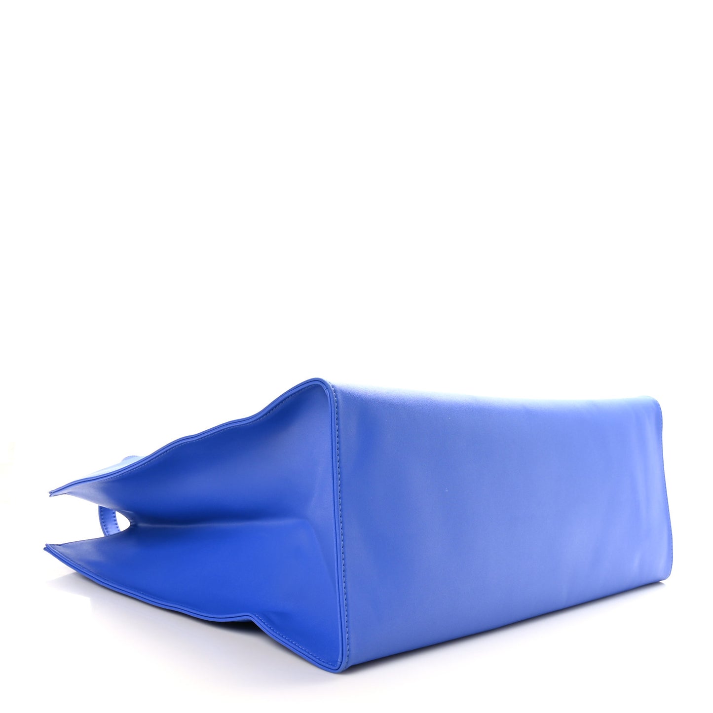 Vegan Leather Large Shopping Bag Painters Tape