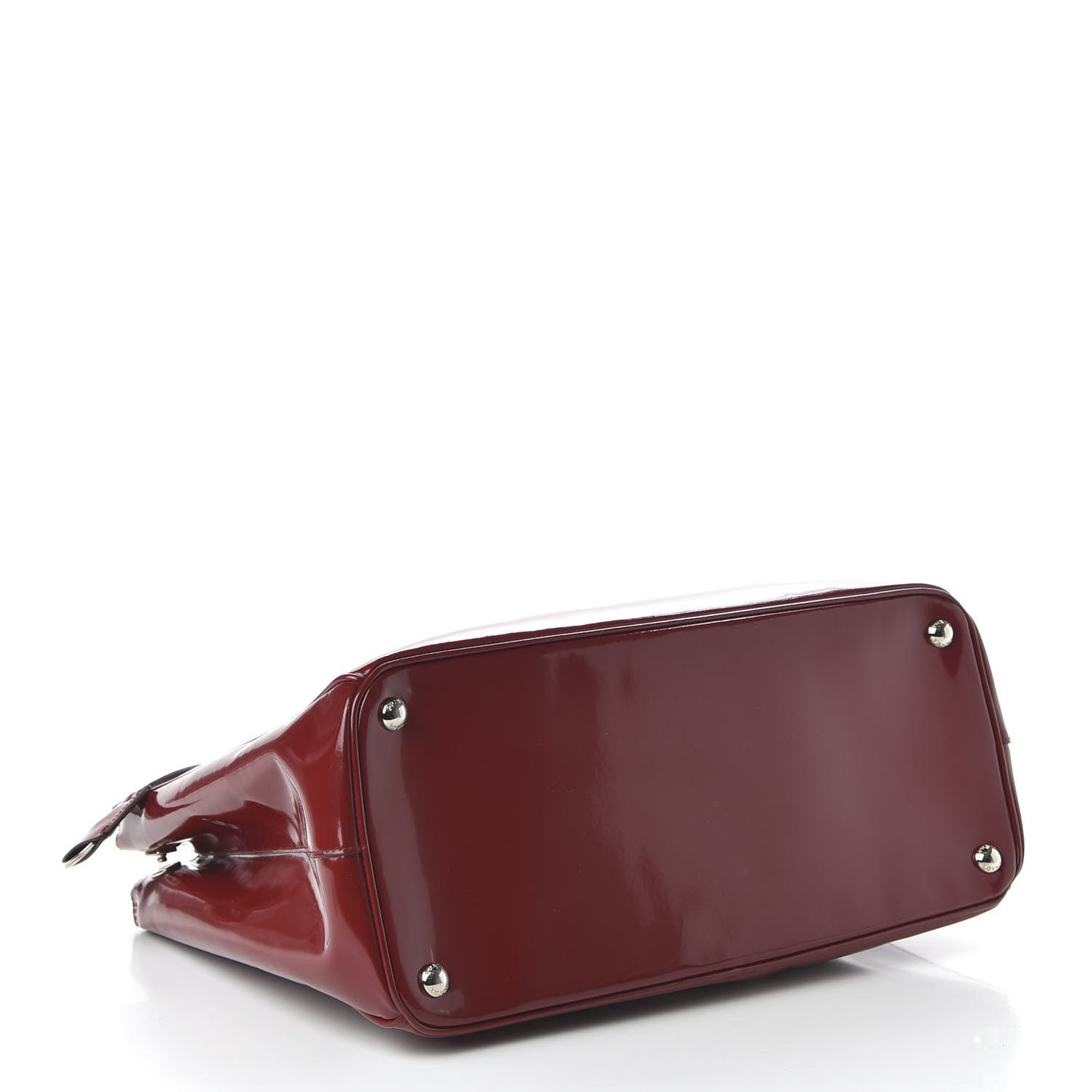 Spazzolato Large Double Zip Tote Scarlatto Rubino