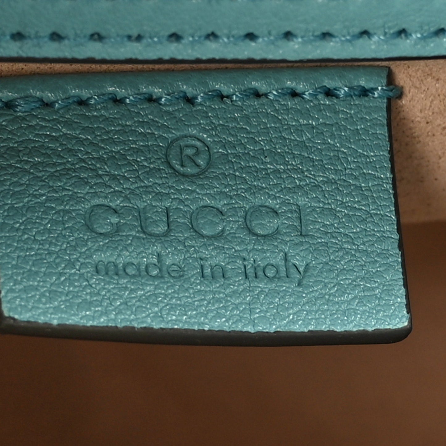 Wonka Grain Calfskin Mini Diana Tote Bag Dusty Azure Orange Fluo