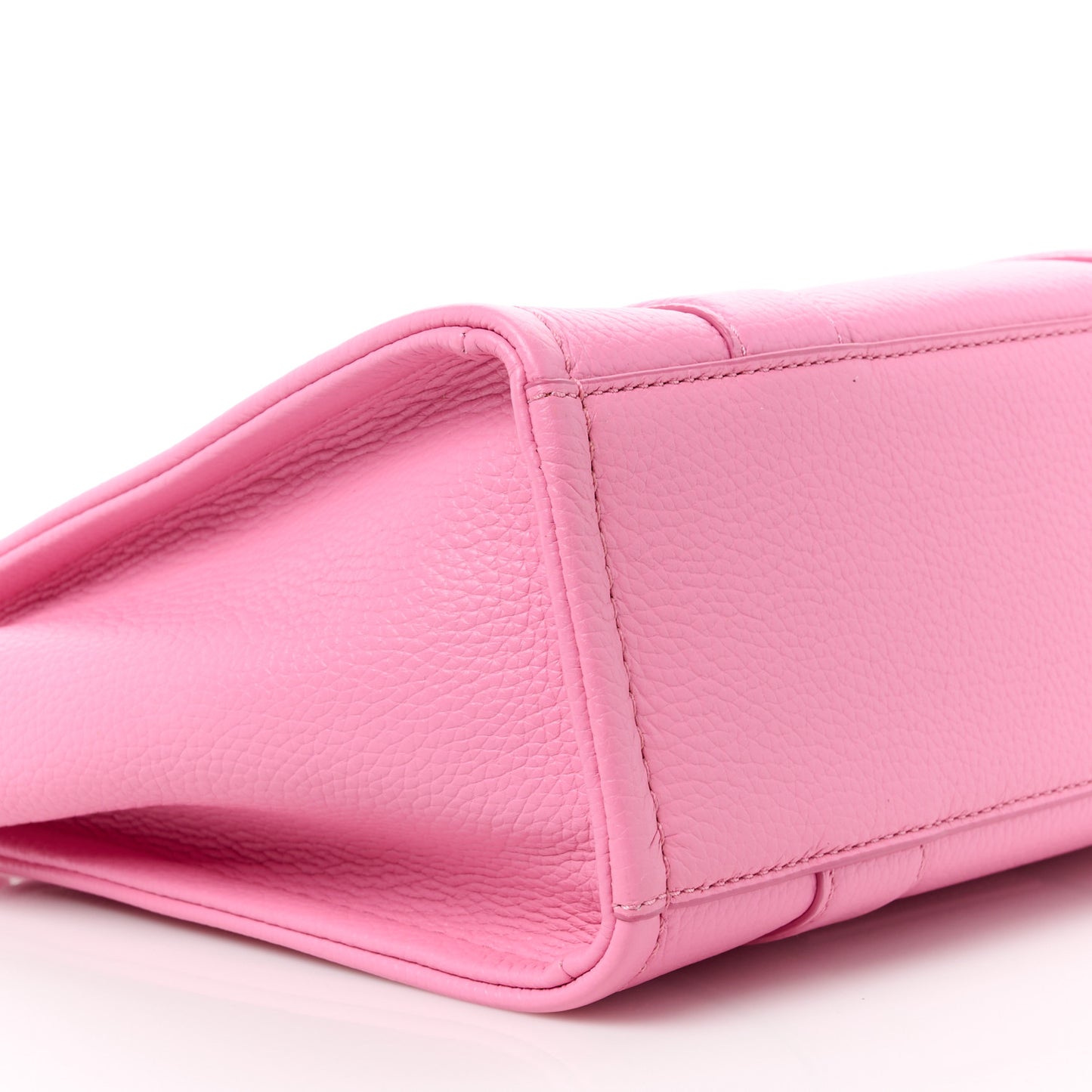 Grained Calfskin Small The Tote Bag Candy Pink