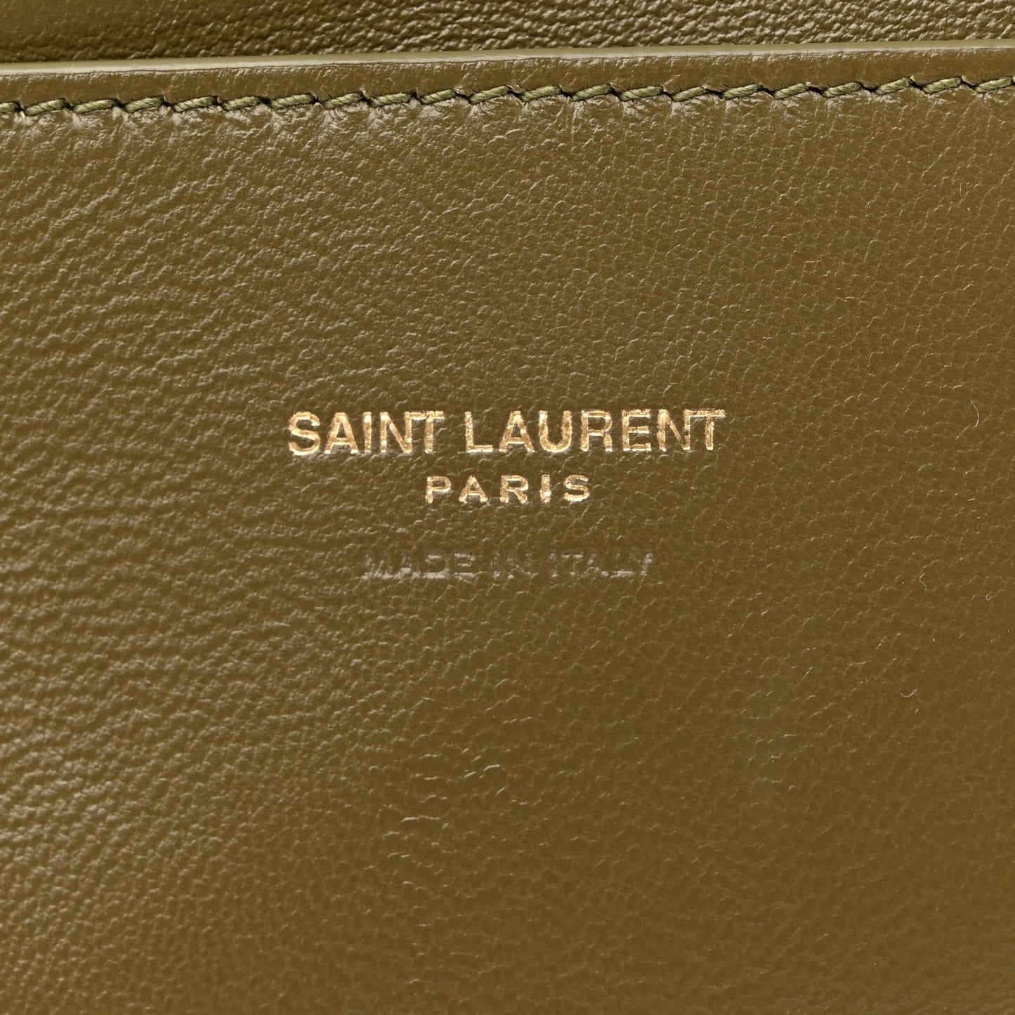 Smooth Calfskin Suede Small Reversible Monogram Kate Satchel Loden Green