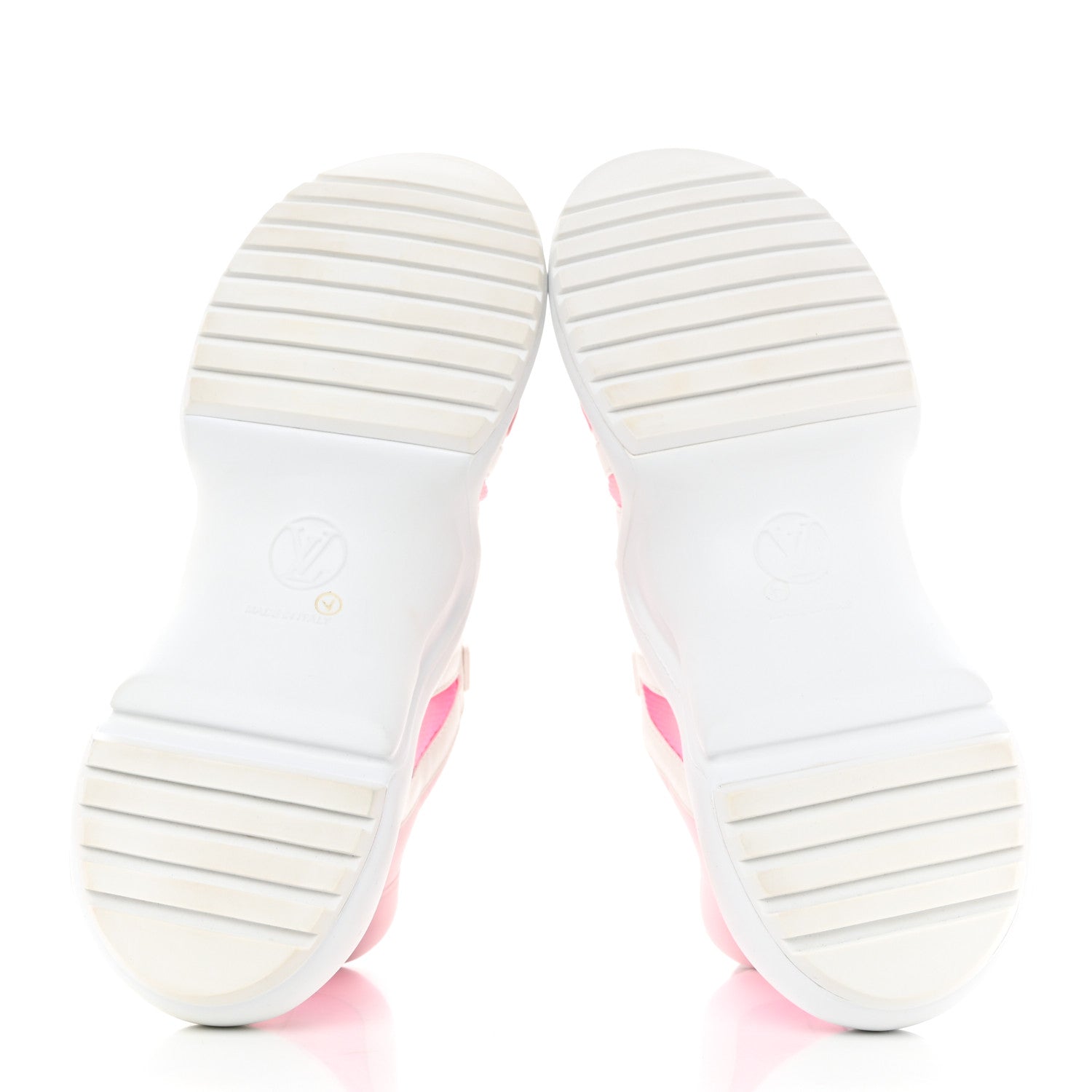 Louis Vuitton Calfskin Technical Nylon LV Archlight Sneaker 37.5 White Pink 5 of 10