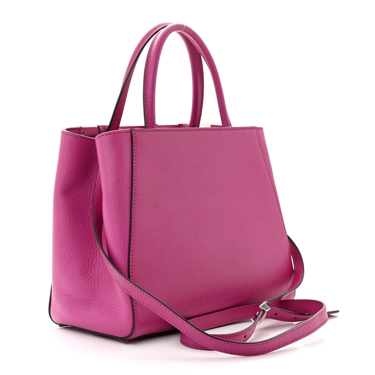 Vitello Elite Petite 2Jours Tote Magenta