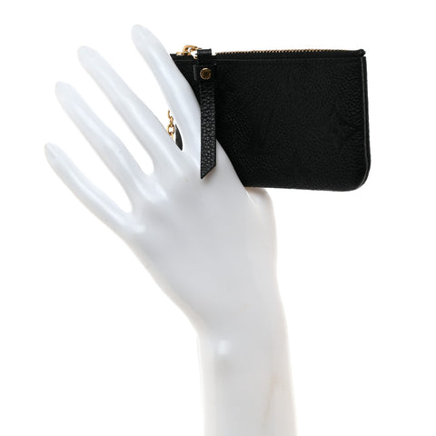 Empreinte Monogram Giant Key Pouch Black