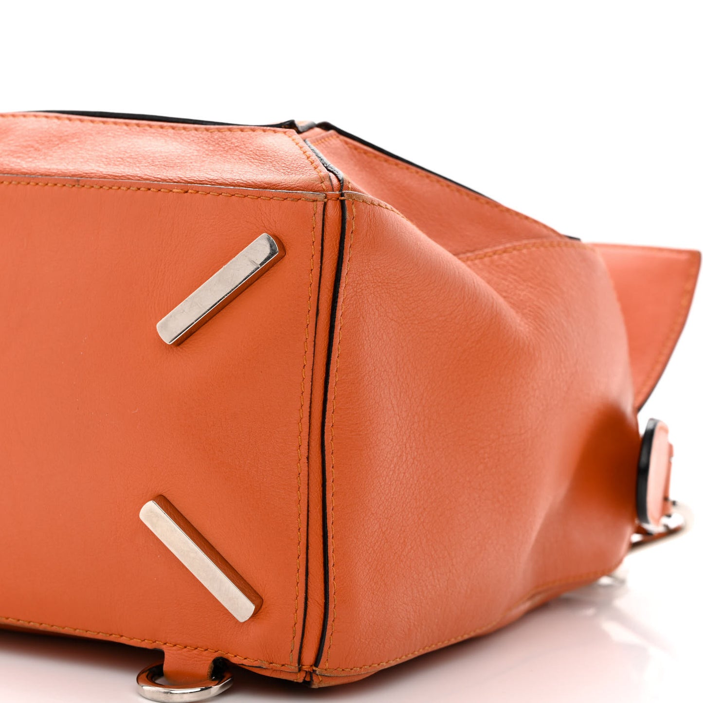 Calfskin Medium Puzzle Bag Orange