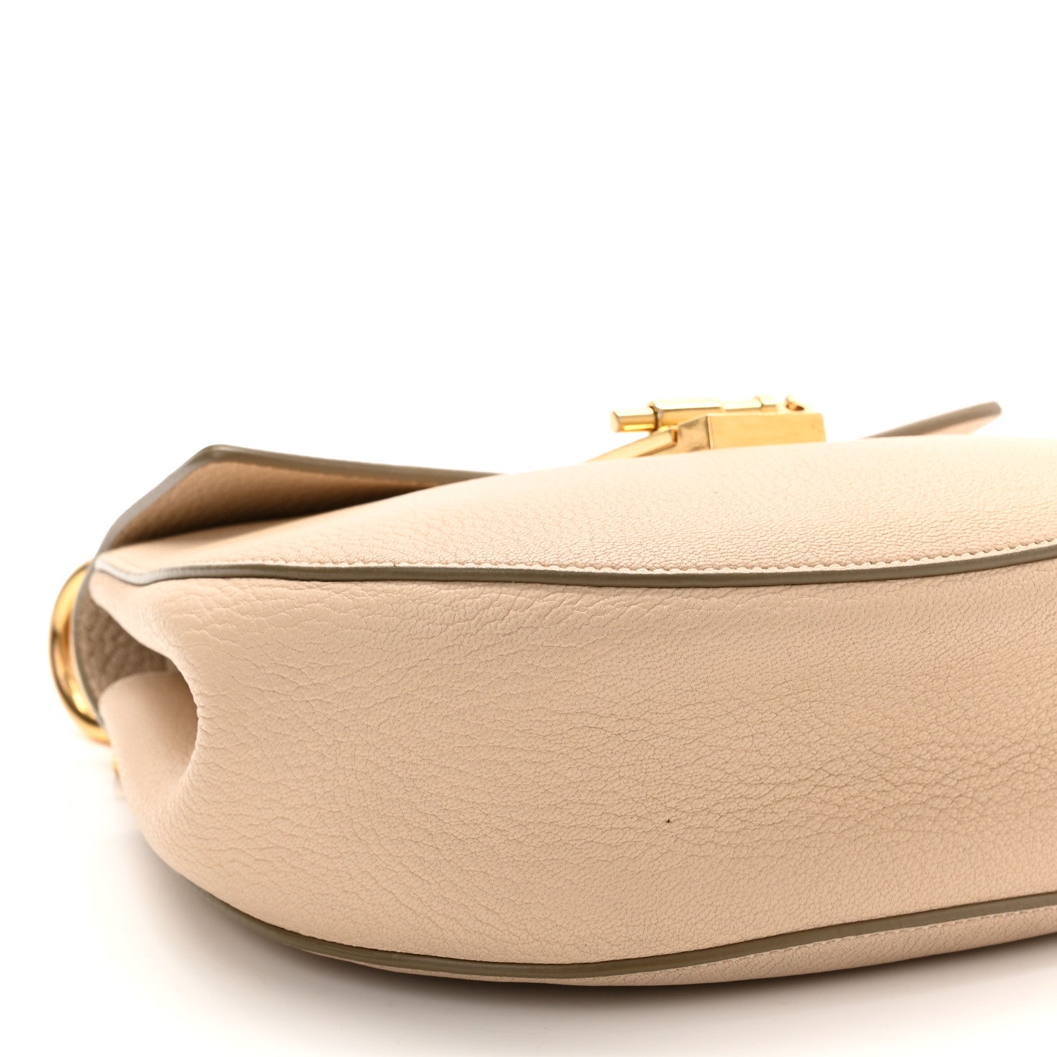 Chloe Grained Lambskin Drew Shoulder Bag Abstract White 9 of 12