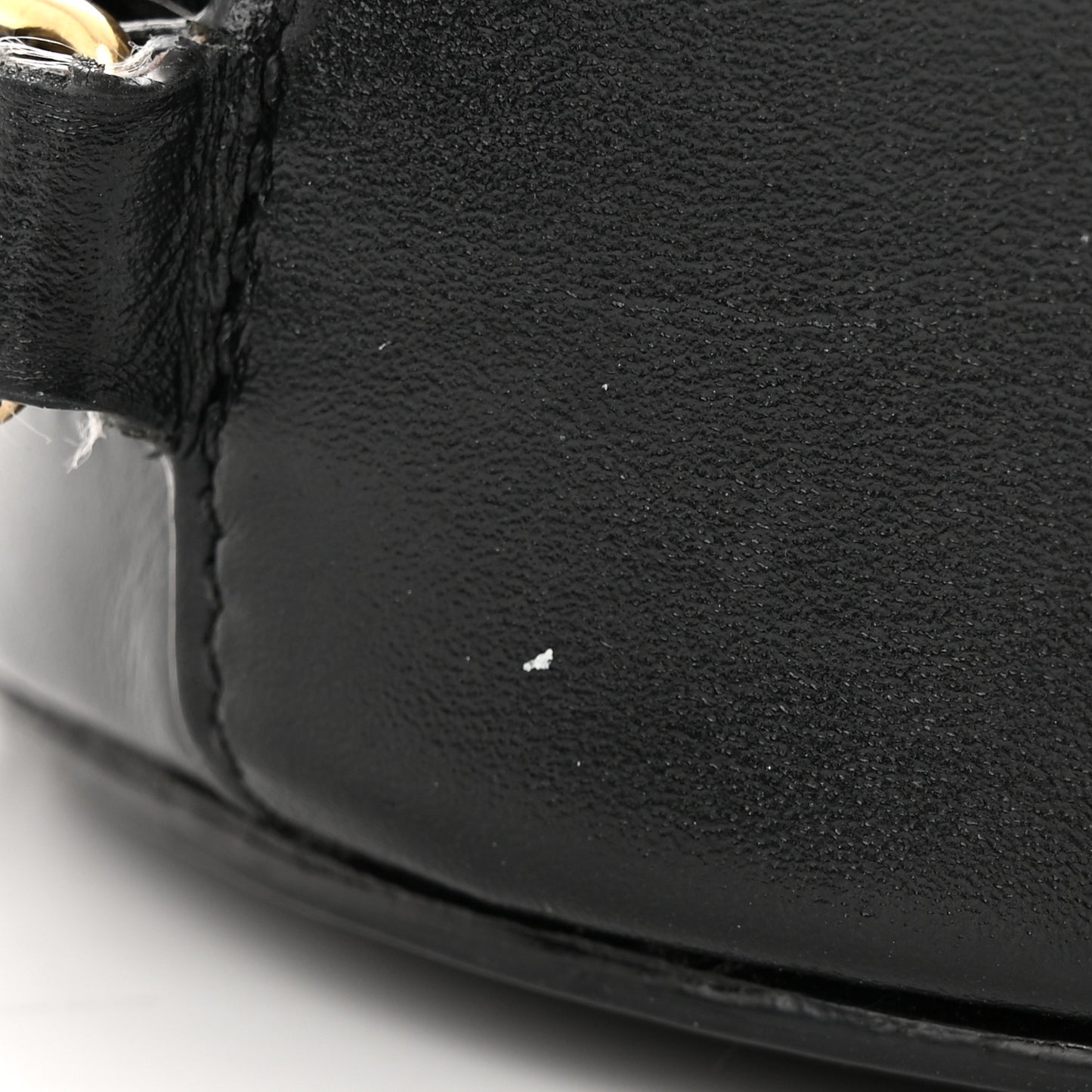 Smooth Calfskin Cuir Triomphe Oval Bag Black