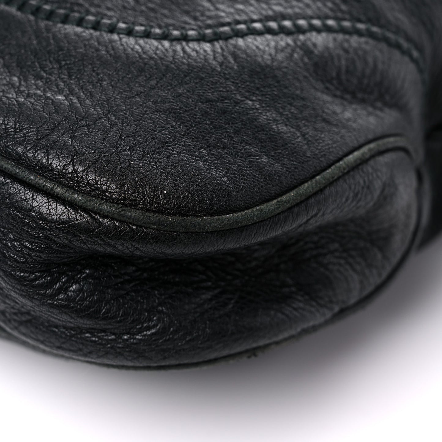 Calfskin Large New Jackie Shoulder Bag Black