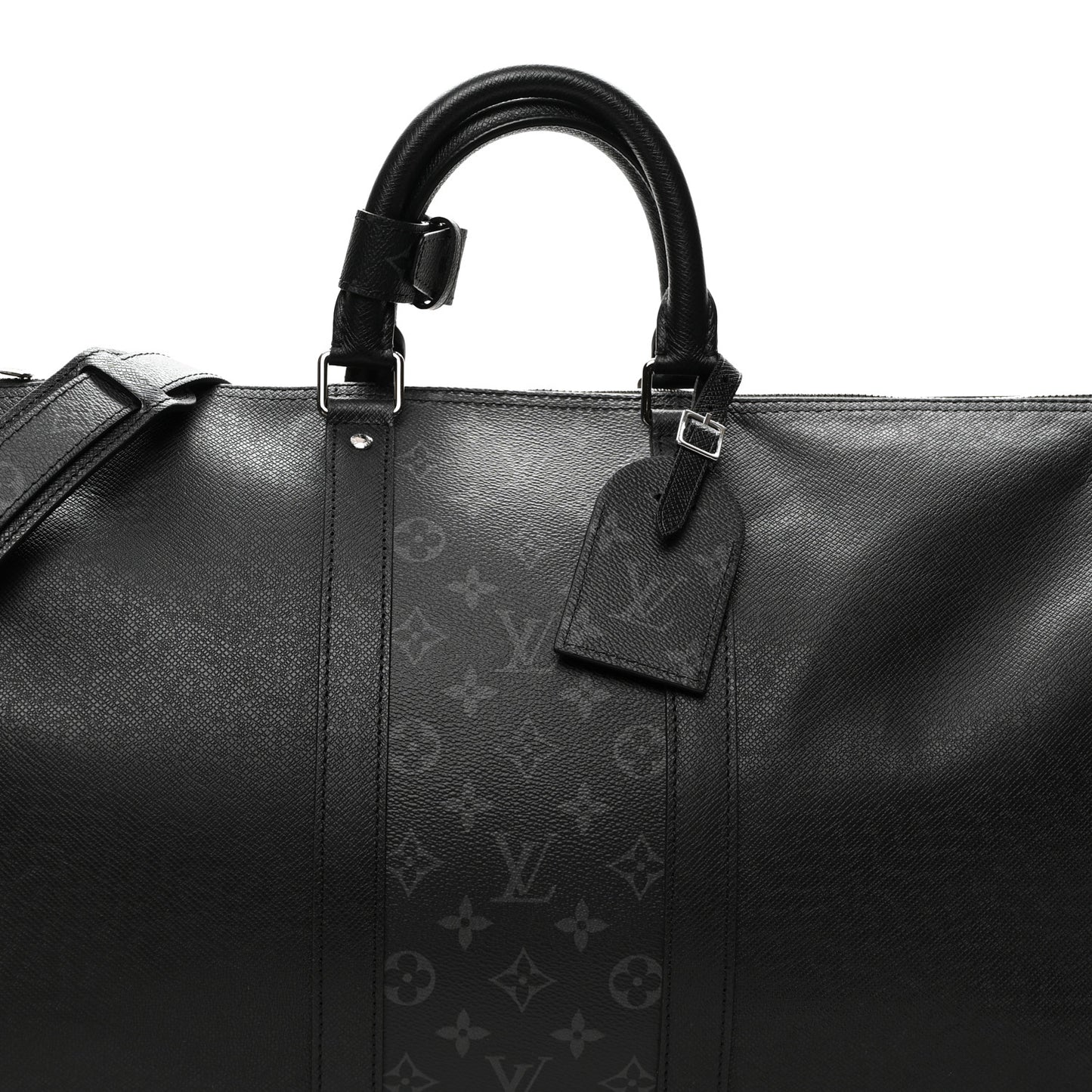 Taiga Monogram Eclipse Keepall Bandouliere 50 Black